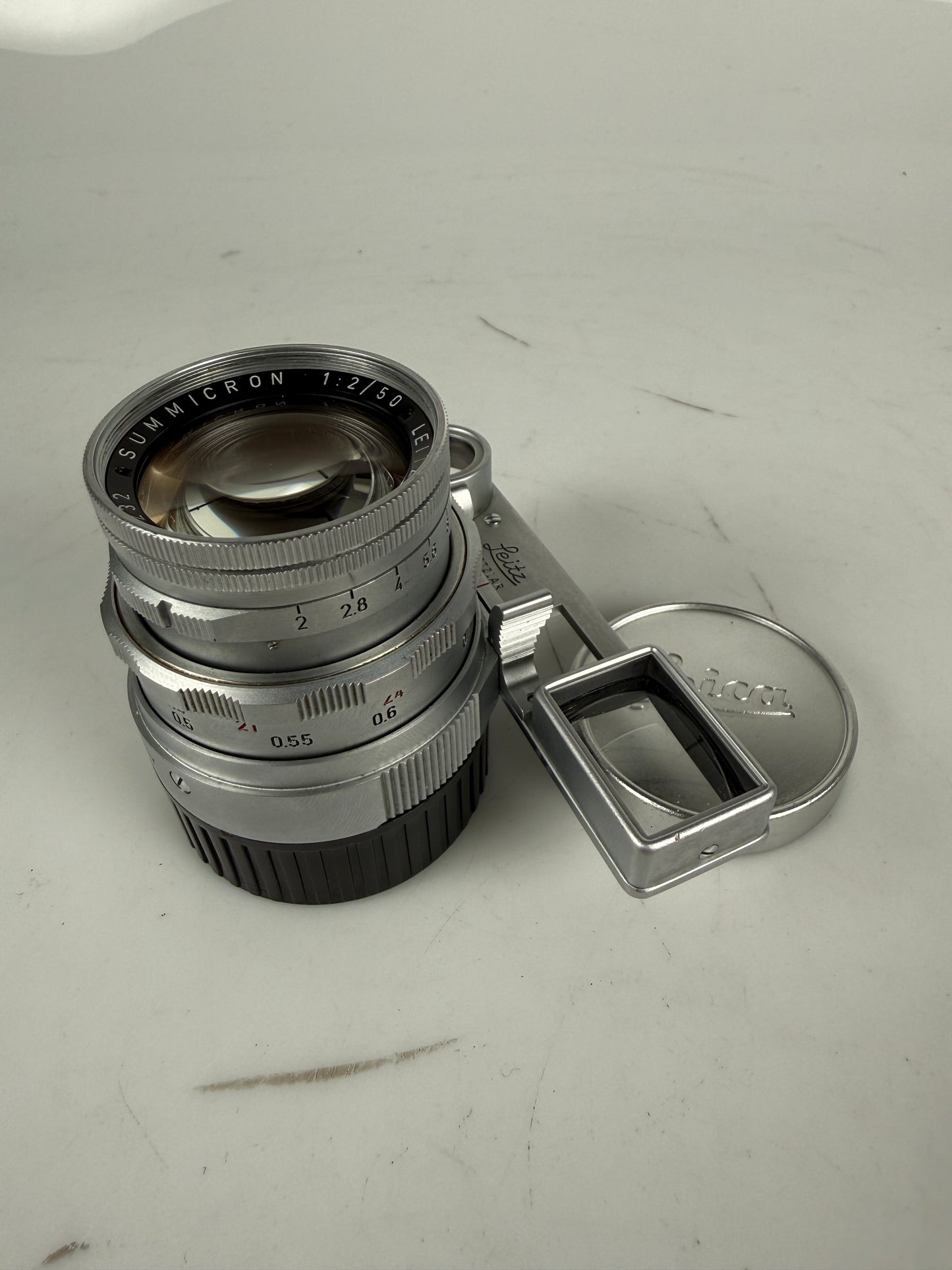 Leica Leitz Wetzlar Summicron-M 50mm F2 Dual Range DR f2 Lens