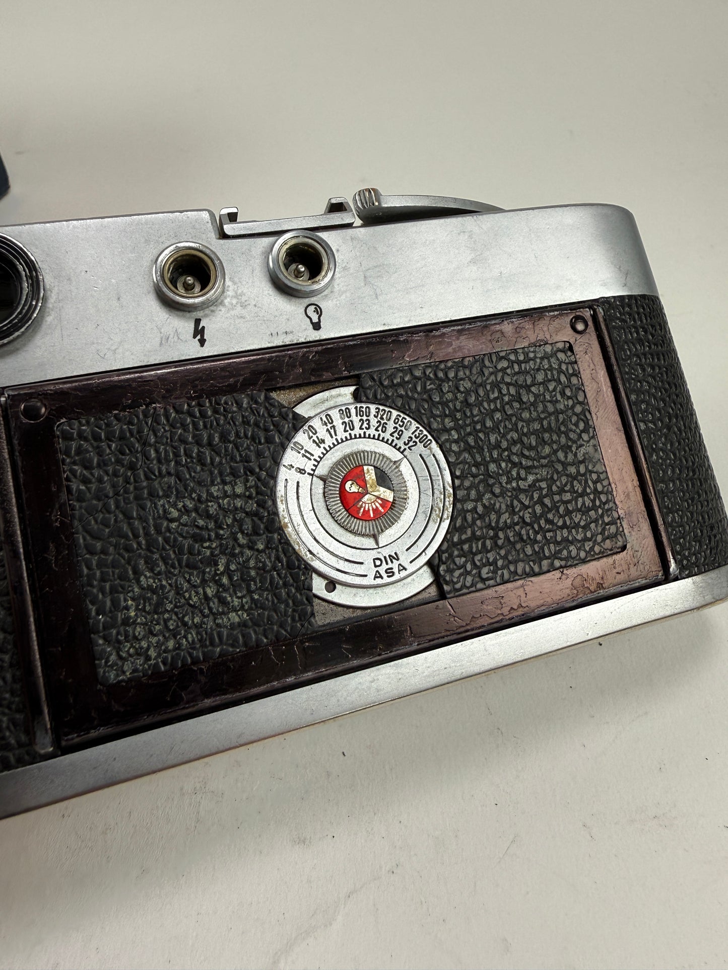 Leica M2 35mm rangefinder film camera body chrome LATE self timer 1132XXX