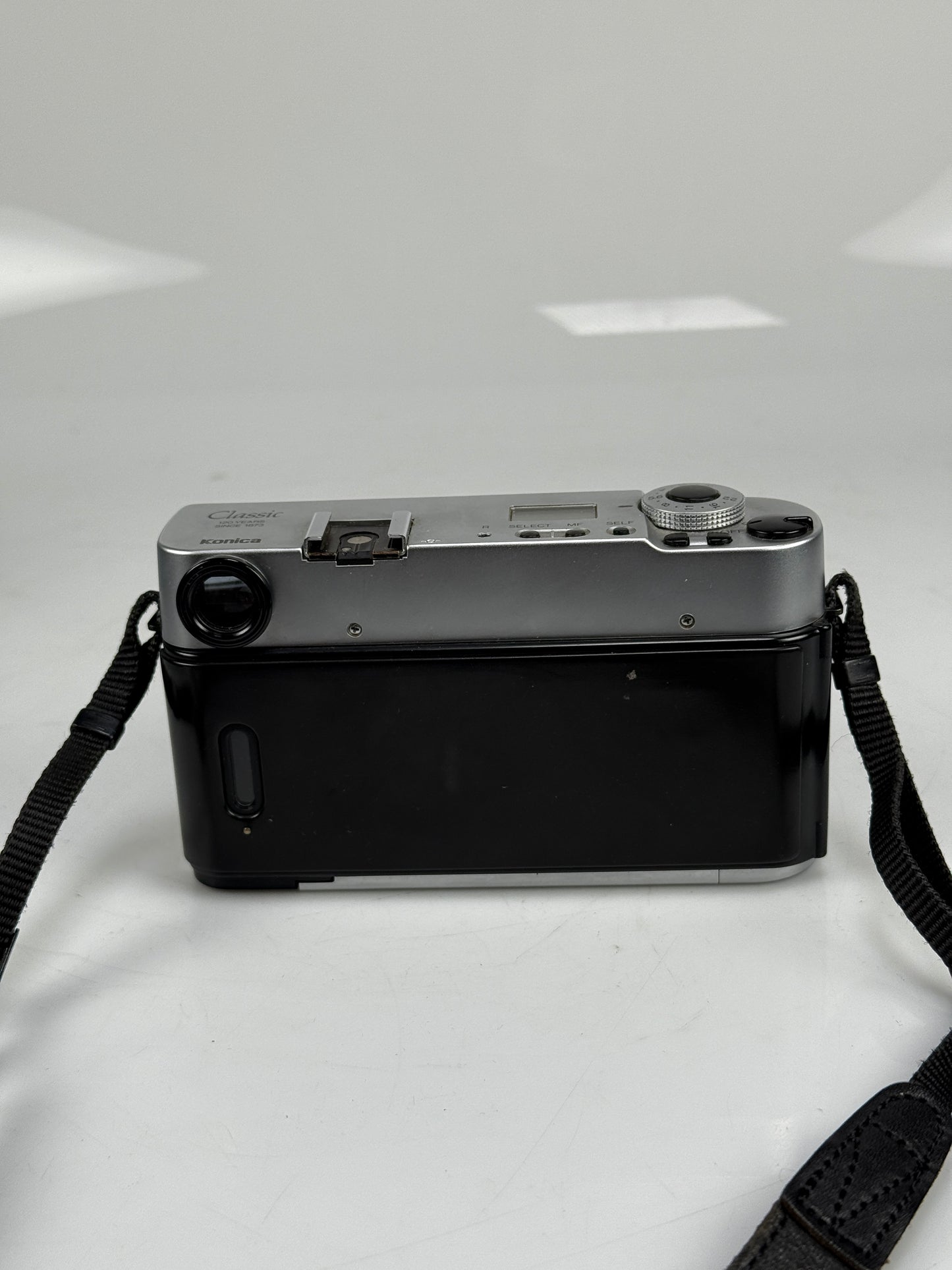 Konica Hexar AF Classic Silver 35mm Rangefinder Film Camera 35mm f2 with flash