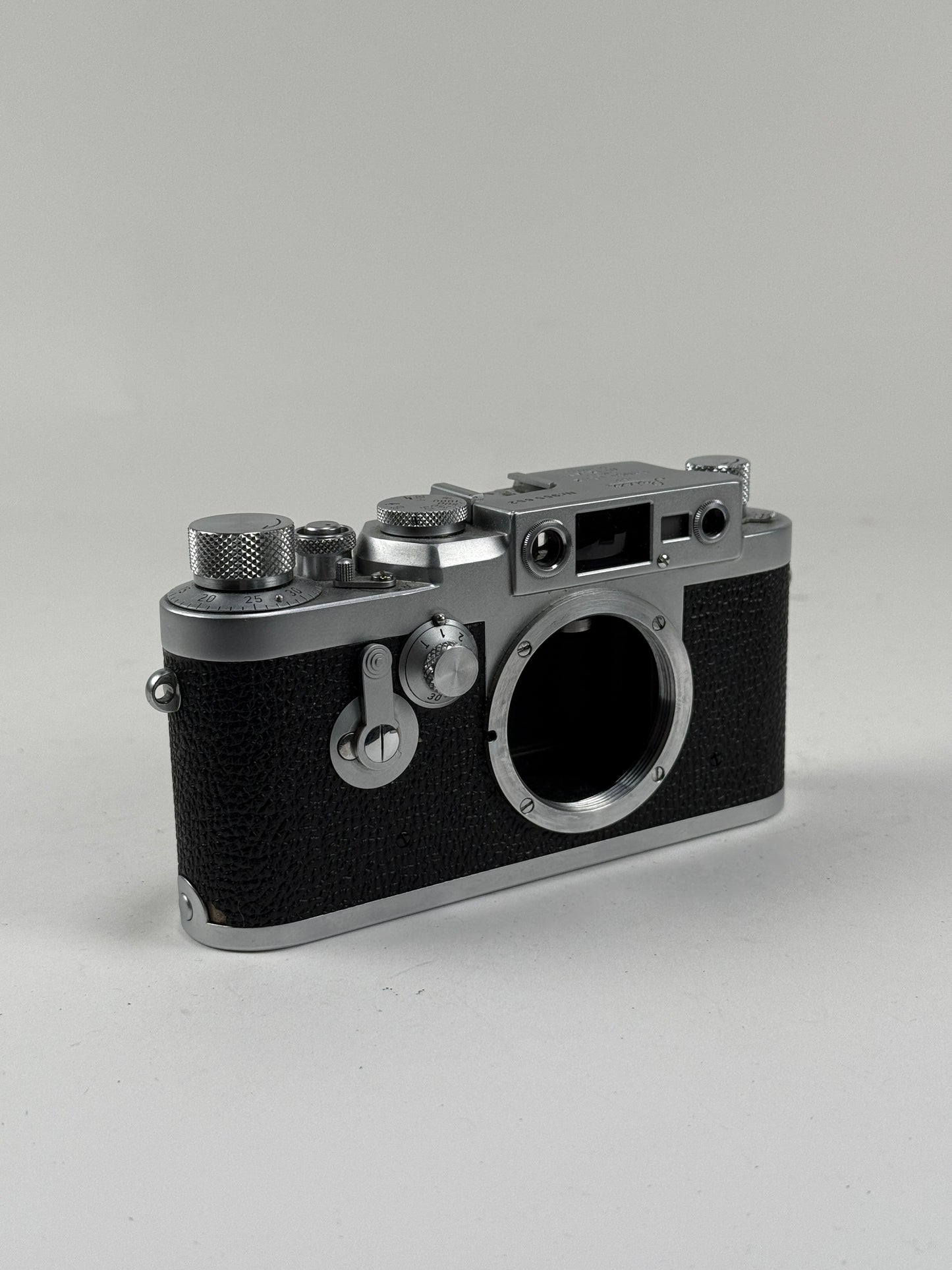 Leica IIIG Screwmount LTM Rangefinder Body in Chrome Silver