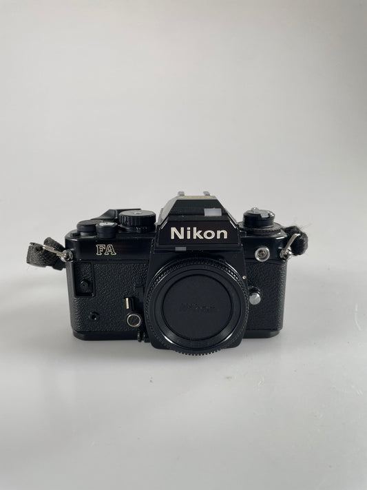 Nikon FA Black 35mm SLR Film Camera Body