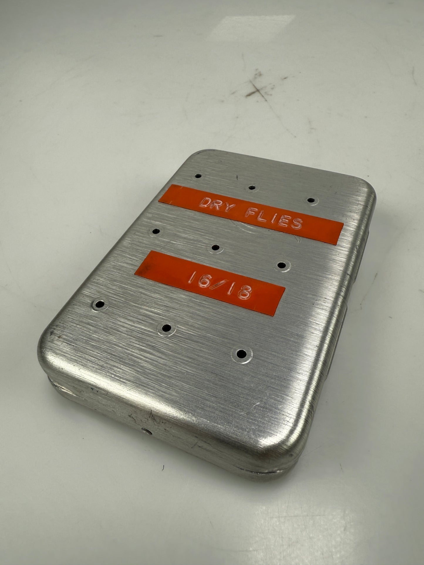 Perrine # 66 Fly Box. W/ Dry Flies