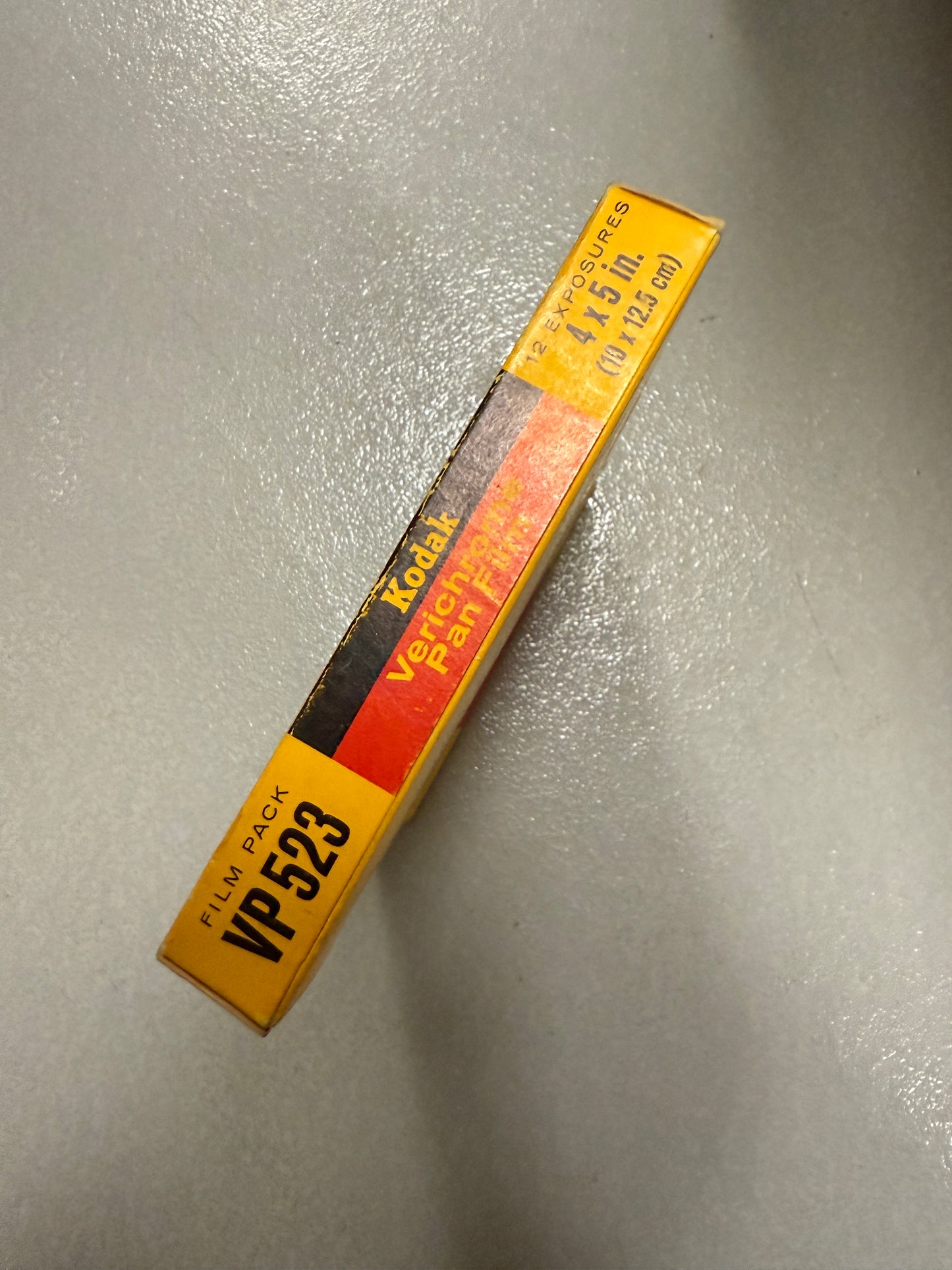 Kodak Verichrome Pan VP 523 Black & White Film 12 Sheets pack 4x5" military