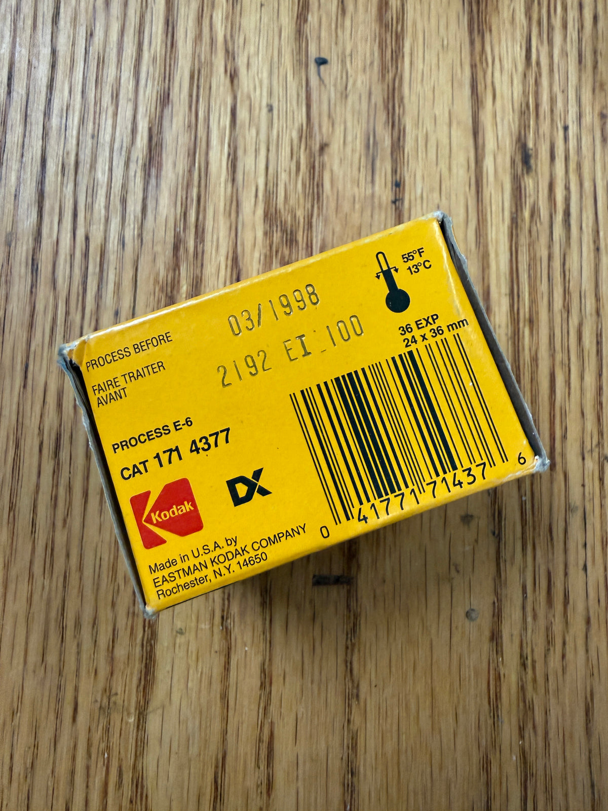Kodak Professional Ektachrome Lumiere X 35mm 36 Exposures