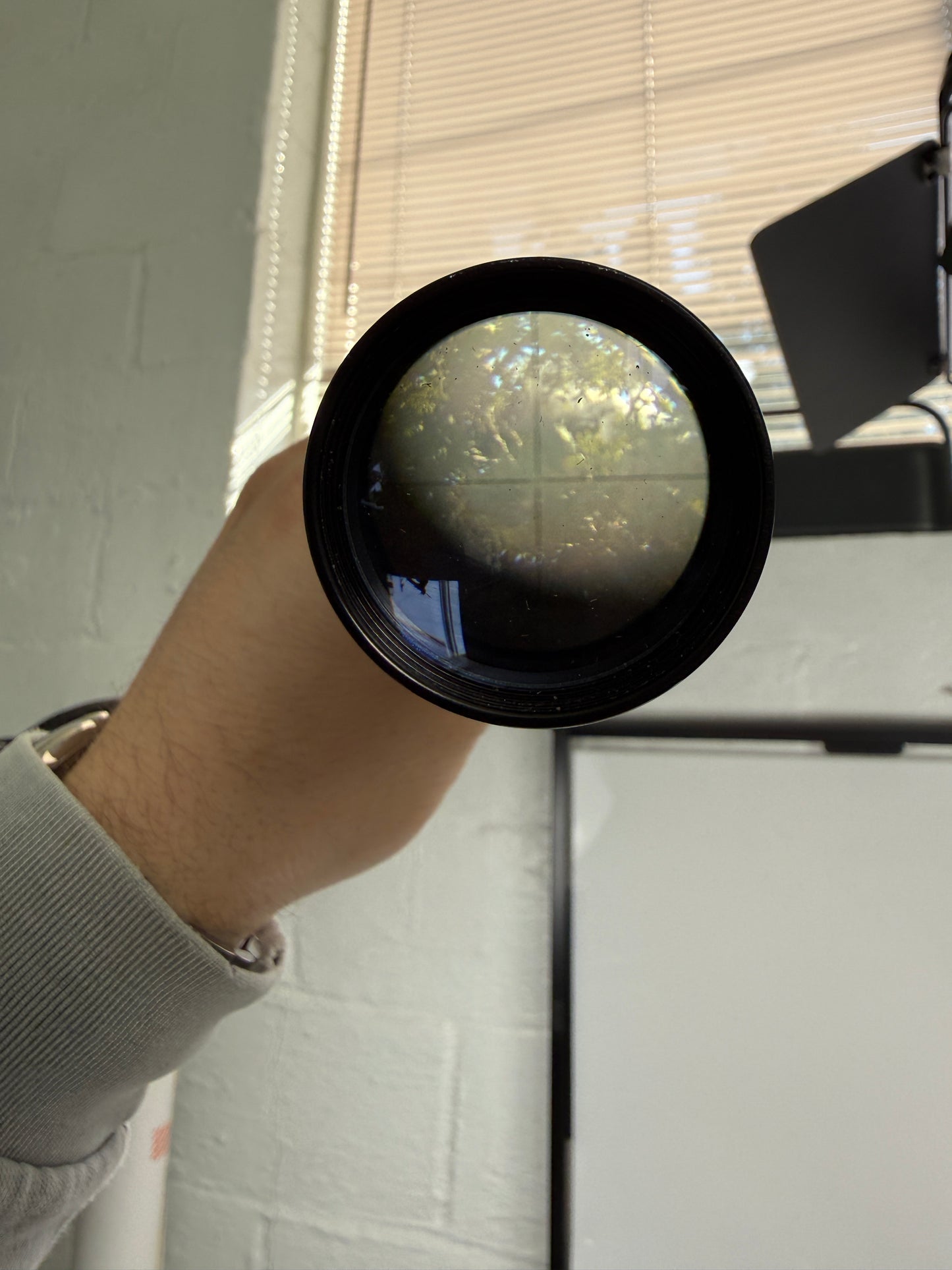 Leupold 12x40mm A.O. Varmint Vintage Scope Fine Plex