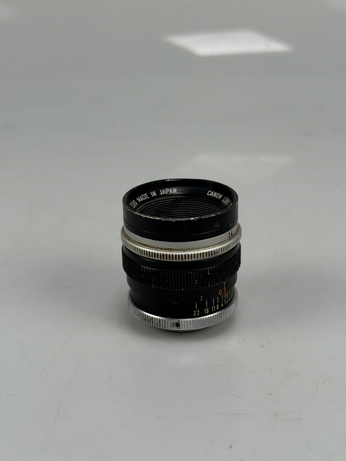 Canon TV-16 25mm f1.4 C mount Cinema lens