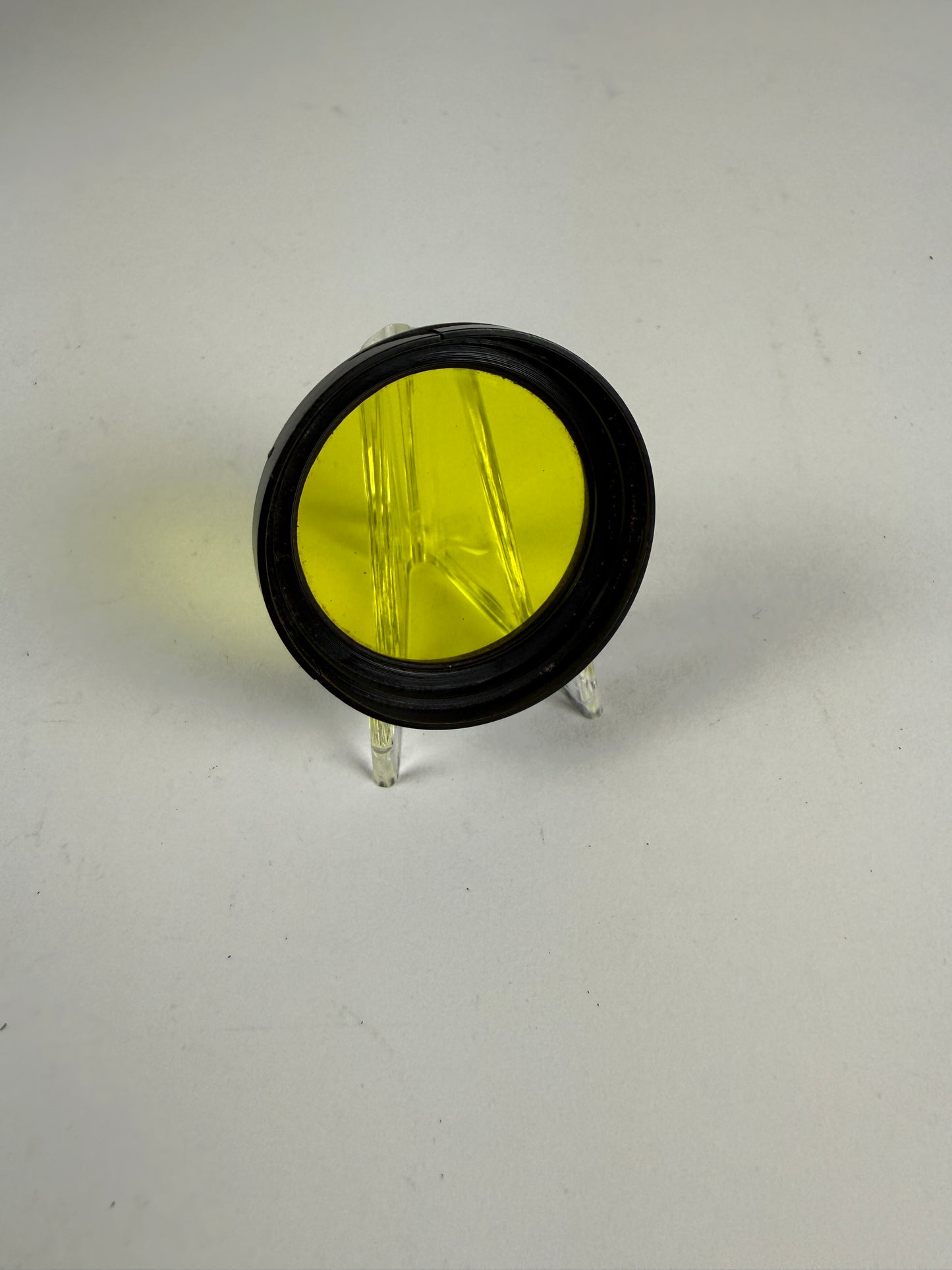 Leitz Leica Black A36 Yellow 2 Contrast Camera Lens Filter - Summitar push on 36mm