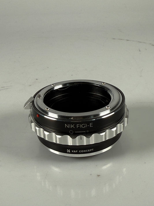 K&F Concept NIK F(G) to NEX (Nikon to Sony E Mount) Adapter
