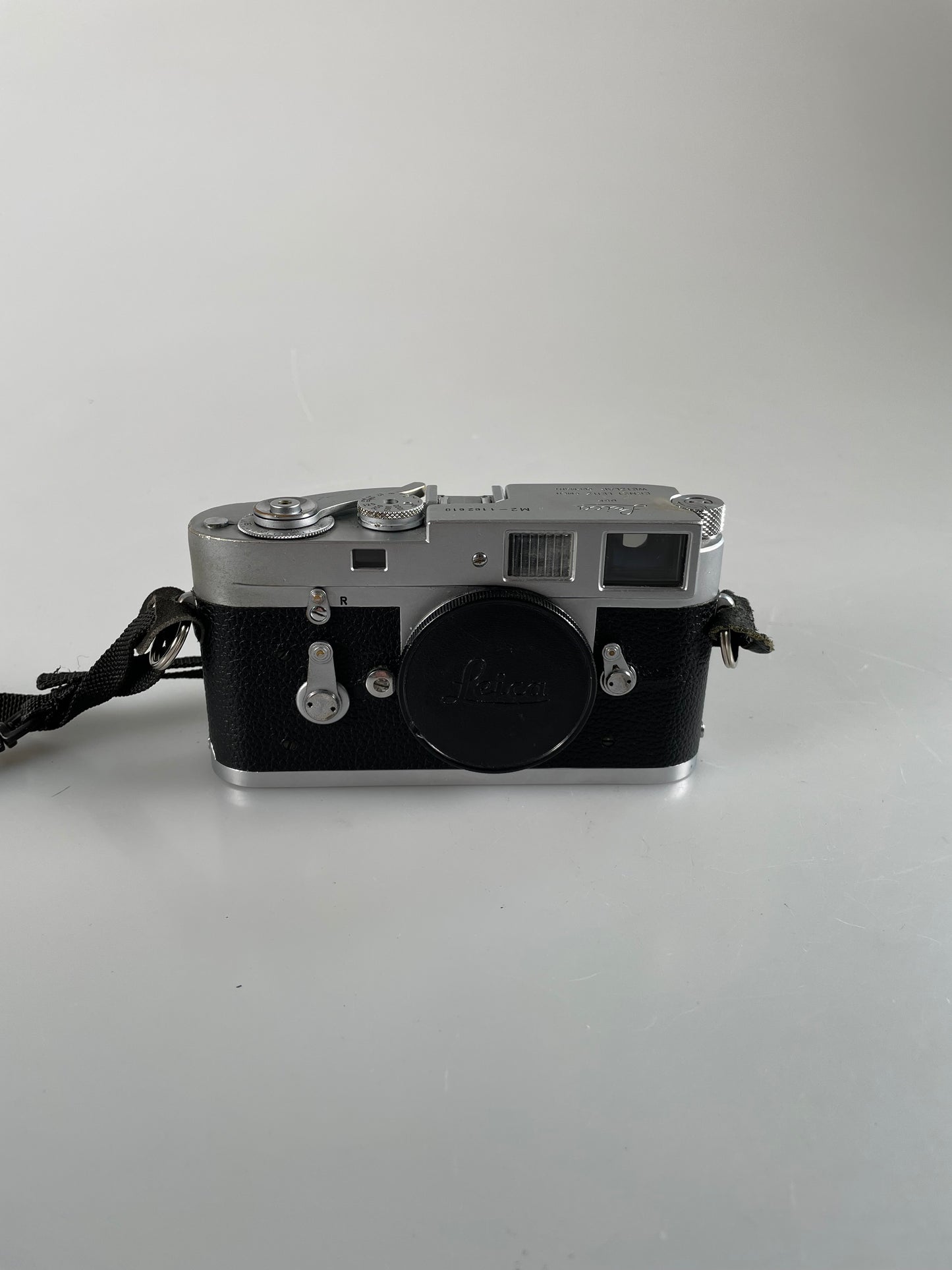 Leica M2 35mm rangefinder film camera body chrome LATE self timer 1162XXX