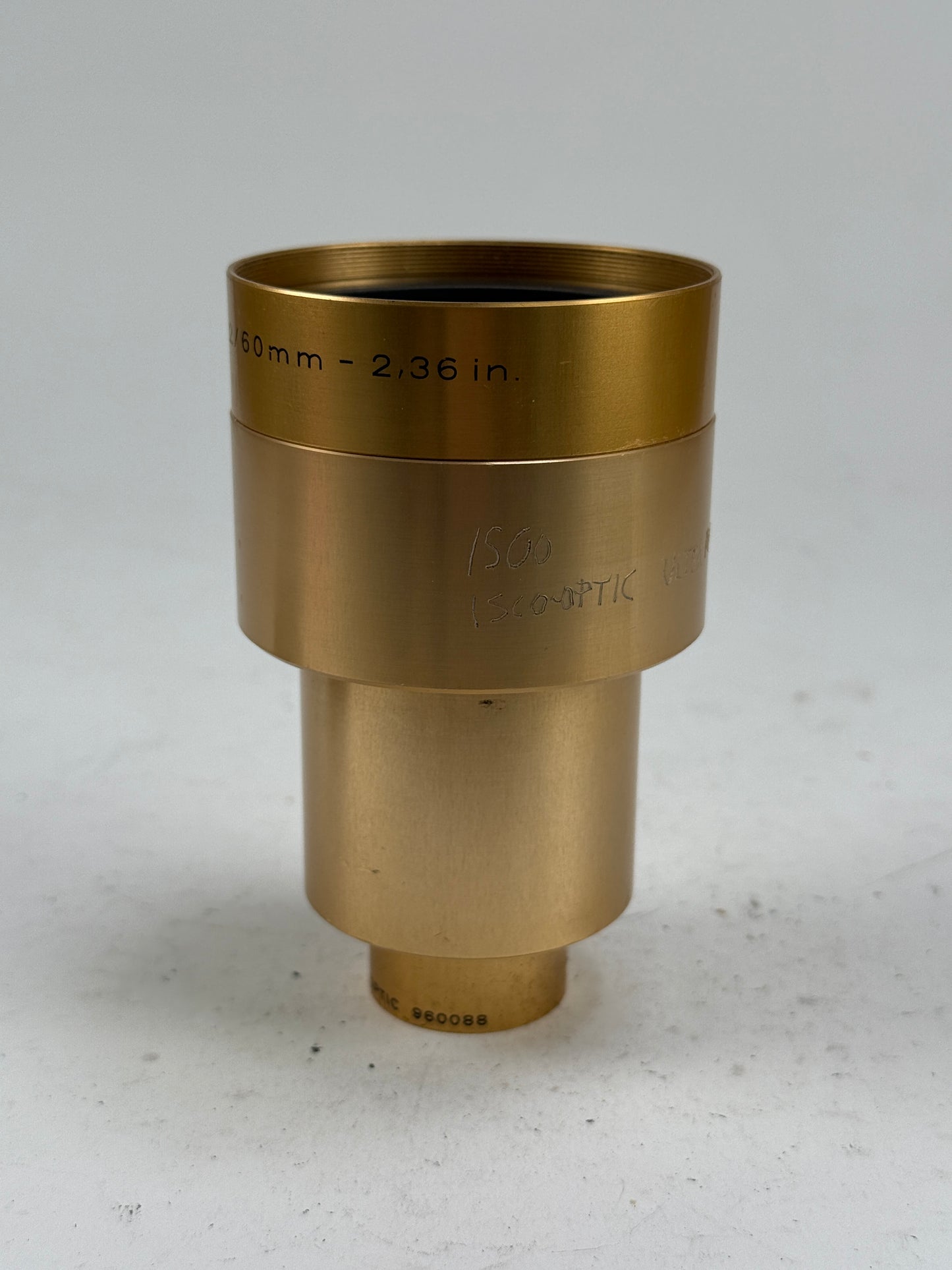ISCO-GOTTINGEN 60mm f2 2.36 inch Cinelux Ultra MC FILM 35/70mm Cine Projector Lens