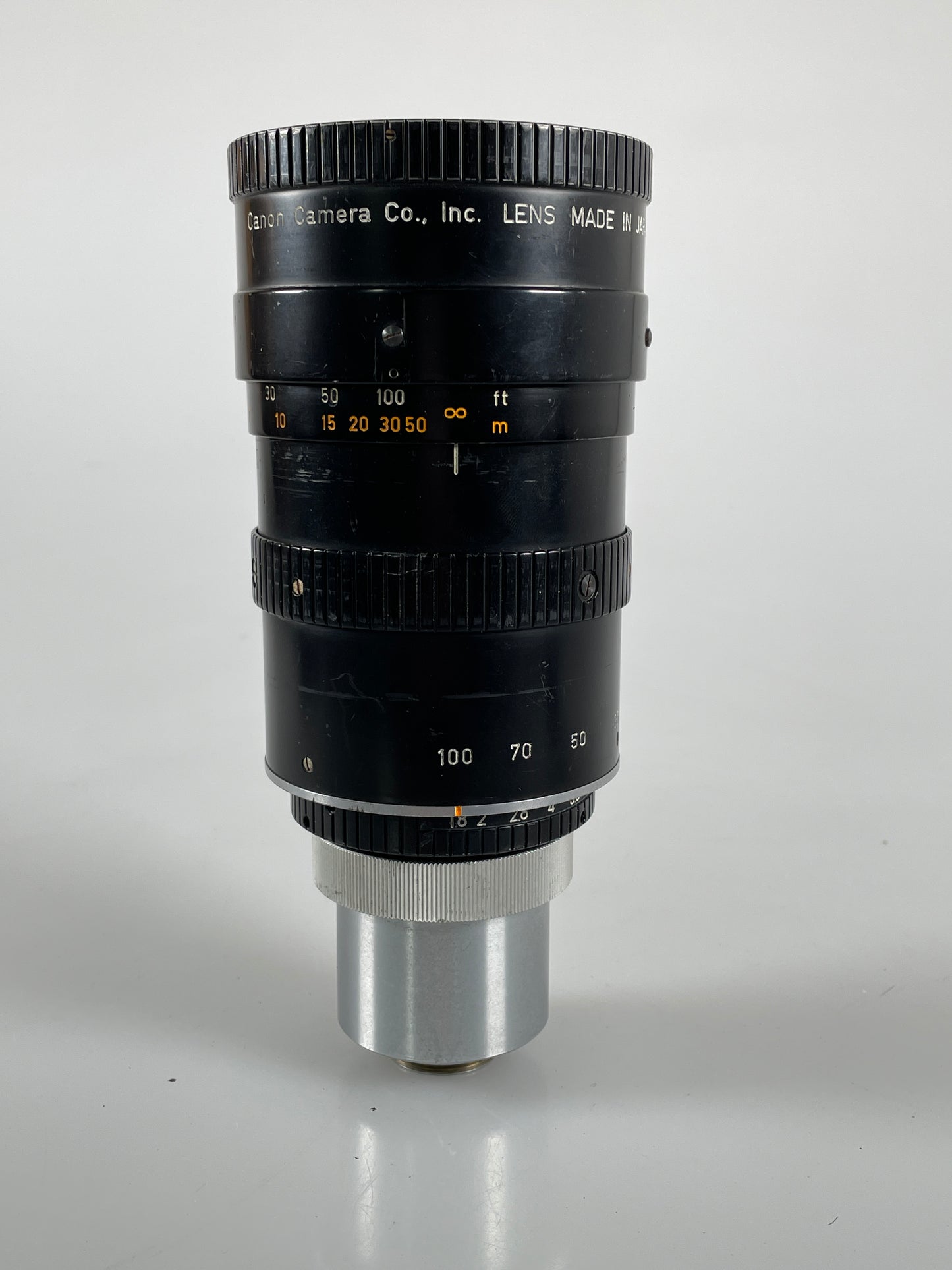 Canon Zoom Lens TV-16 25-100mm f1.8 Camera Lens