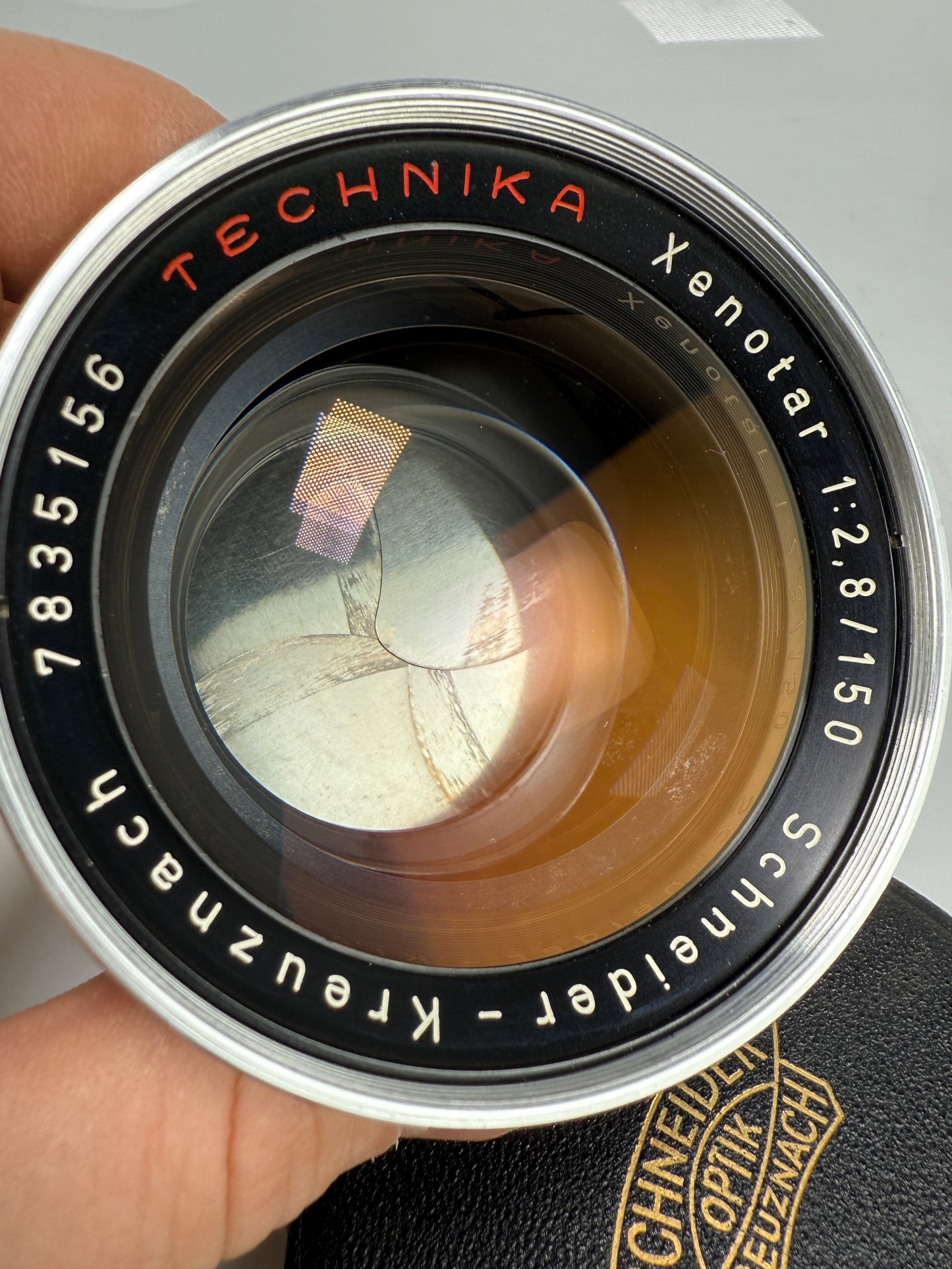 Linhof select Schneider Xenotar 150mm f2.8 Large format lens, with cam RARE