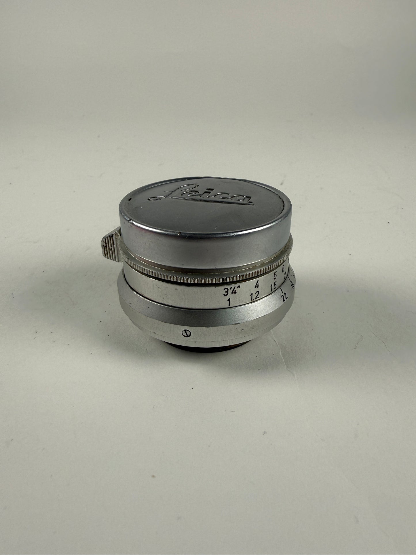 Leica Leitz Wetzlar Summaron 35mm F2.8 LTM lens Chrome