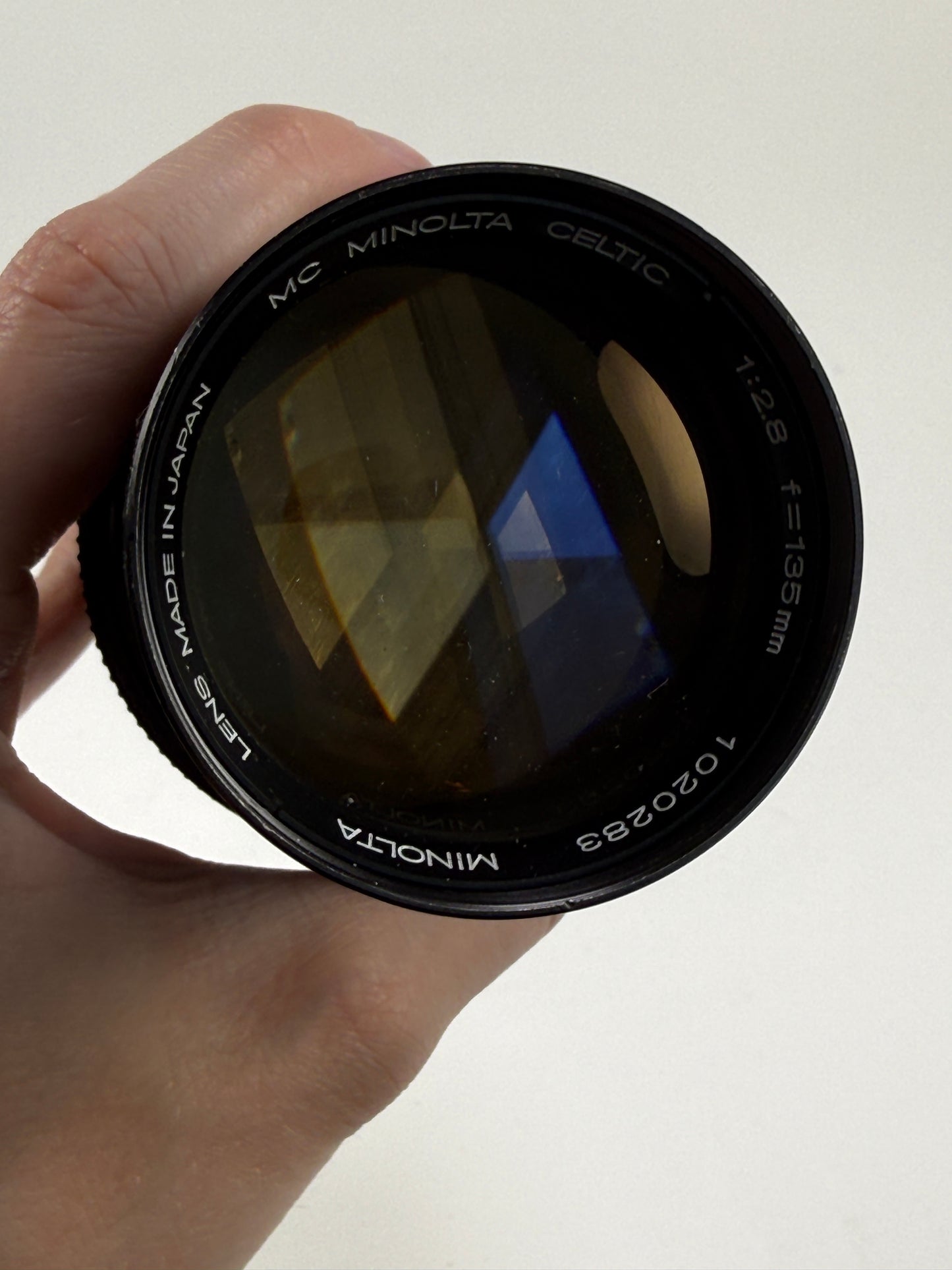 Minolta MD 135mm f3.5 Celtic Lens 135/3.5