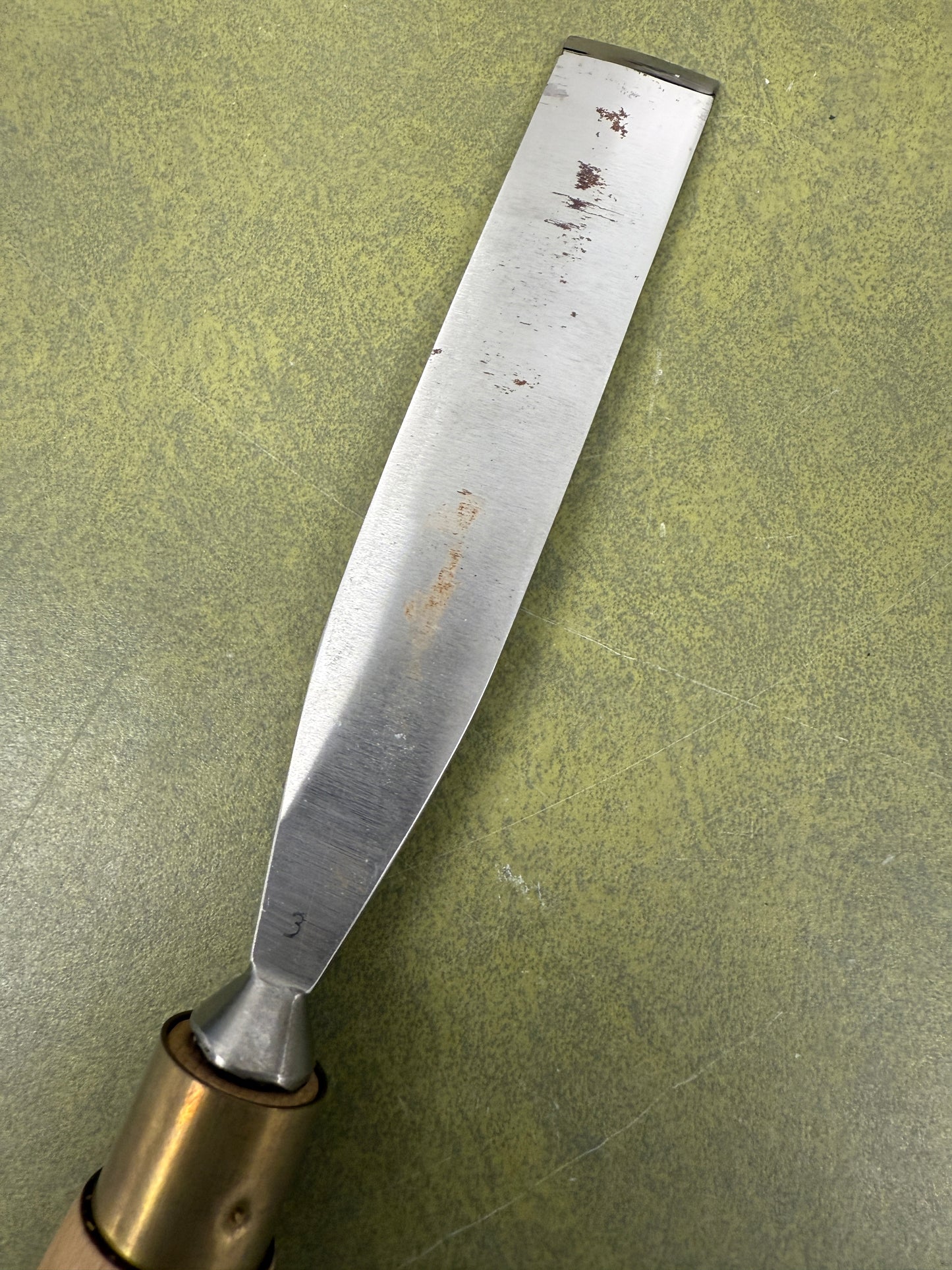 Vintage Ashley Iles Carving Gouge No 3 Chisel