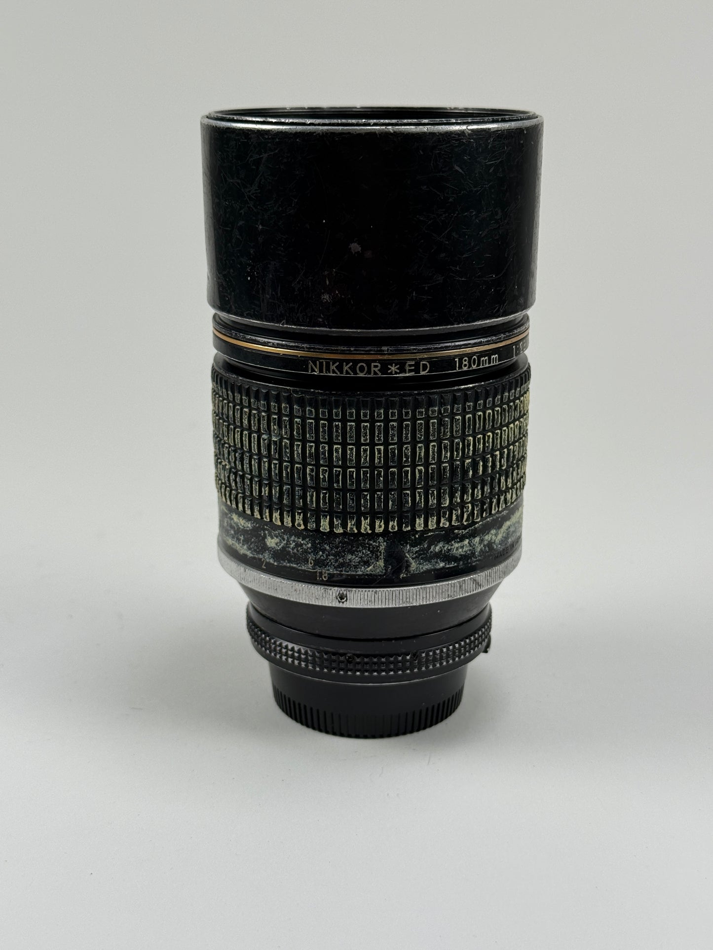 Nikon Nikkor ED AIS Ai-s 180mm f2.8 Telephoto MF Lens Heinz Kluetmeier