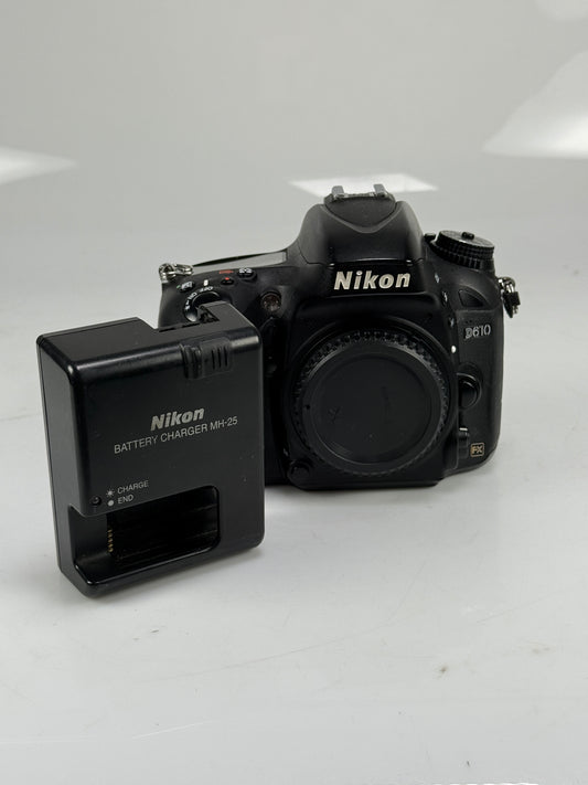 Nikon D610 24.2MP Digital SLR Camera Body