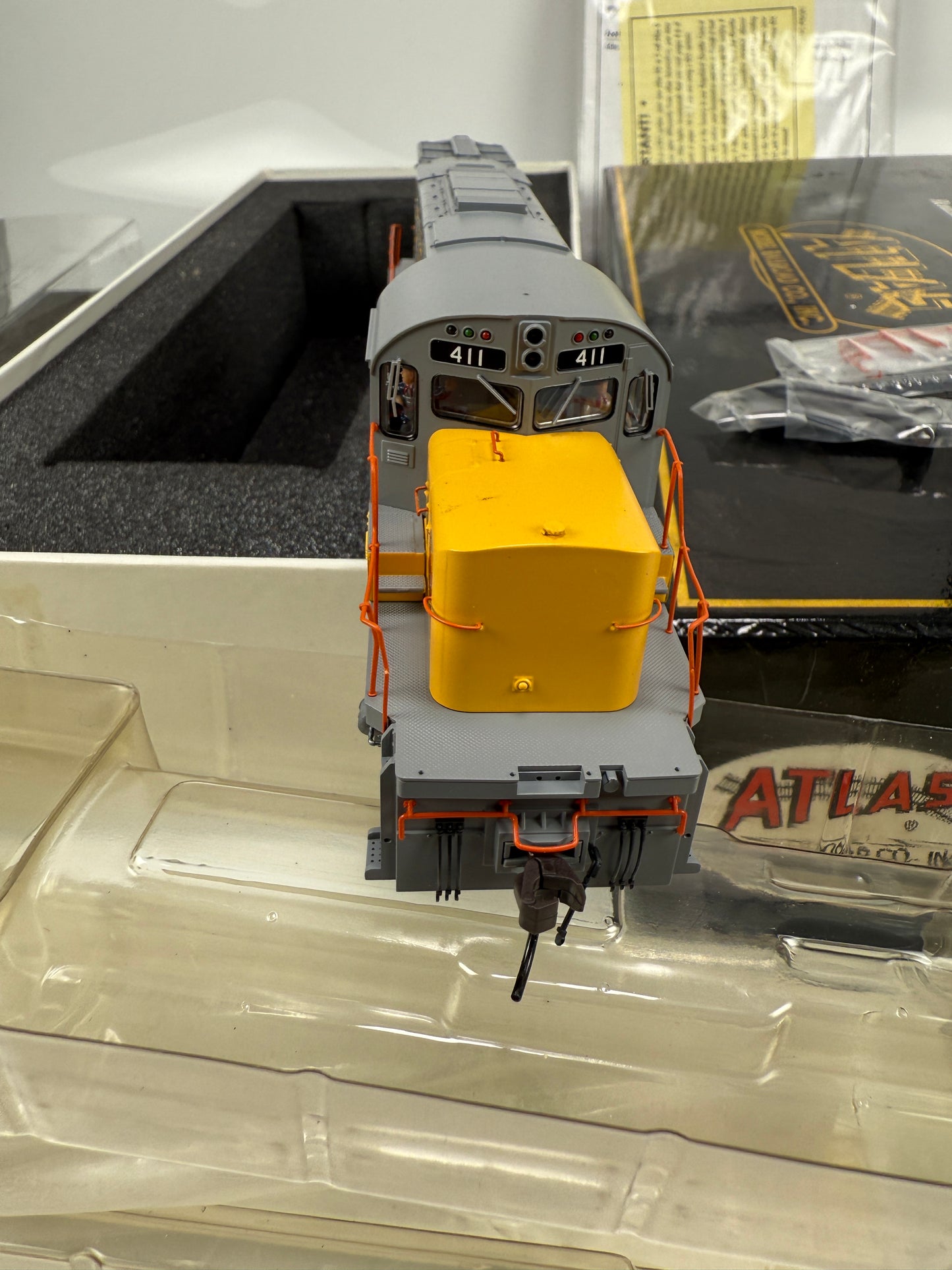 Atlas master gold HO 10000 Lehigh Valley 411 C420 PH1 Locomotive w/ DCC & Sound