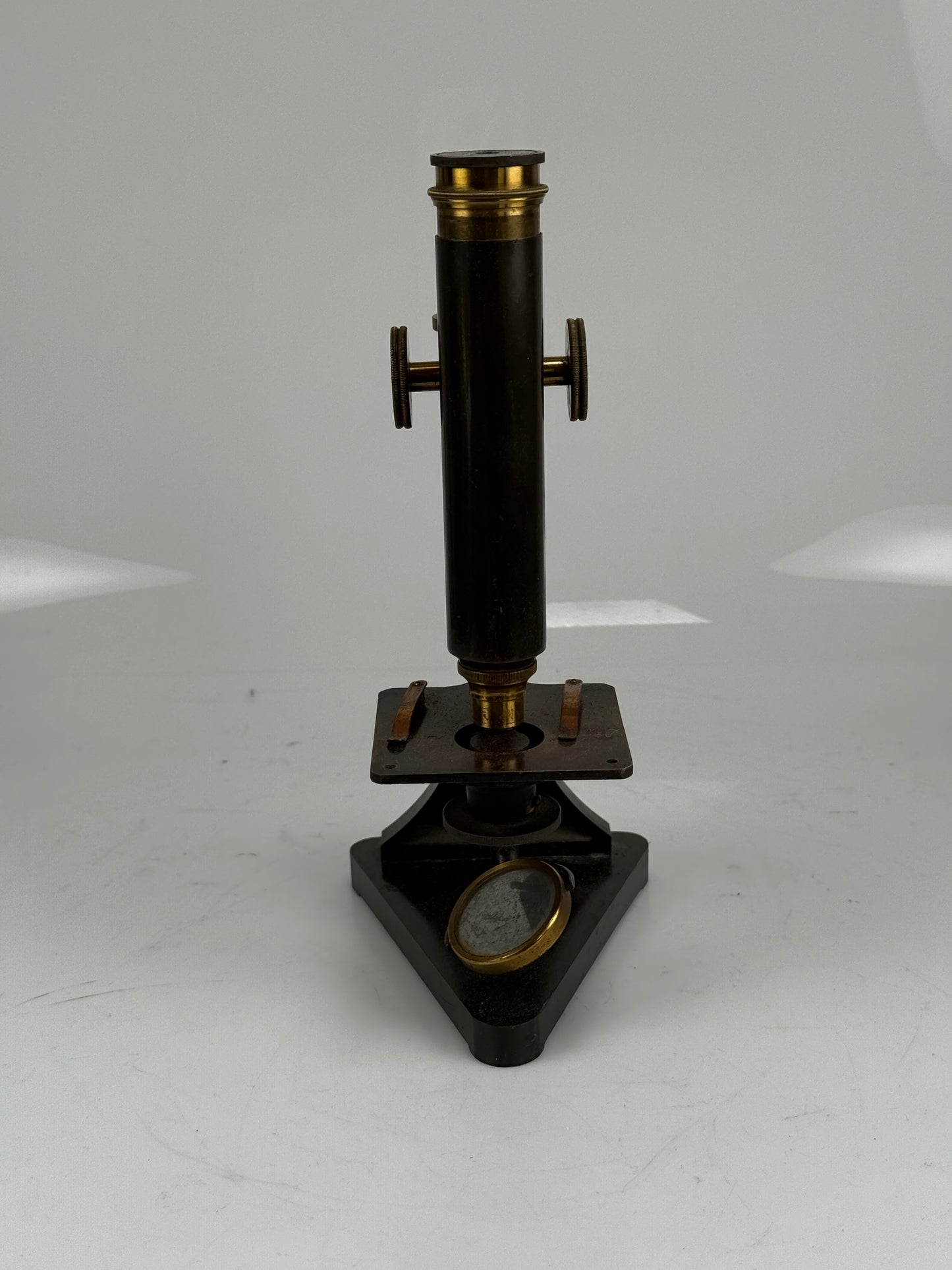 Vintage R & J RJ Beck London Brass microscope