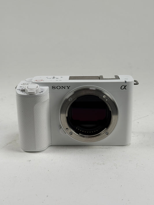 Sony Alpha ZV-E1 12.1MP Mirrorless Camera - White (Body Only)
