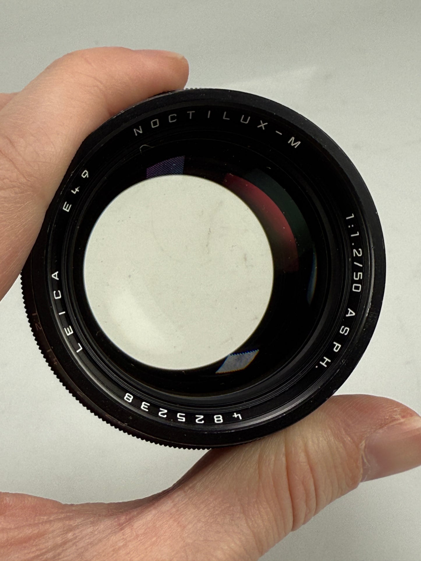 Leica Noctilux-M 50mm F1.2 ASPH. Lens Black 11686 Reissue
