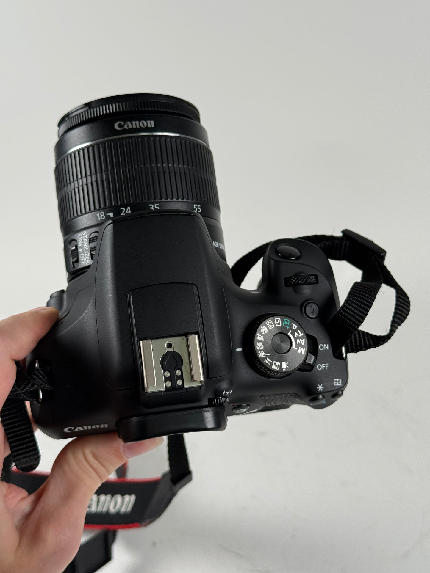 Canon EOD Rebel T7 24.1MP 18-55mm Lens DSLR Camera - Black kit
