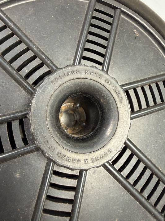 Burke & James Stainless Steel Film Developing Tank w/ reel