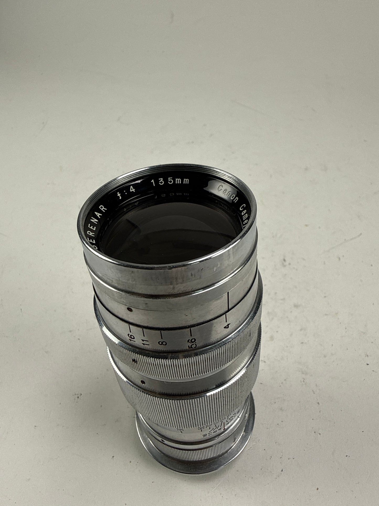 Canon Serenar 135mm f4 Leica Screw Mount LTM L39 Telephoto Lens
