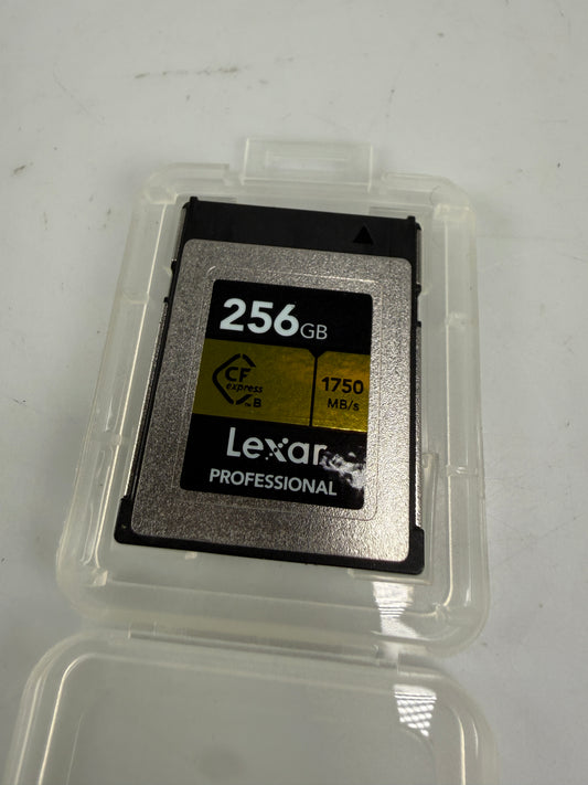 Lexar CF EXPRESS B POWER 256 GB CARD READ 1750 MB/S