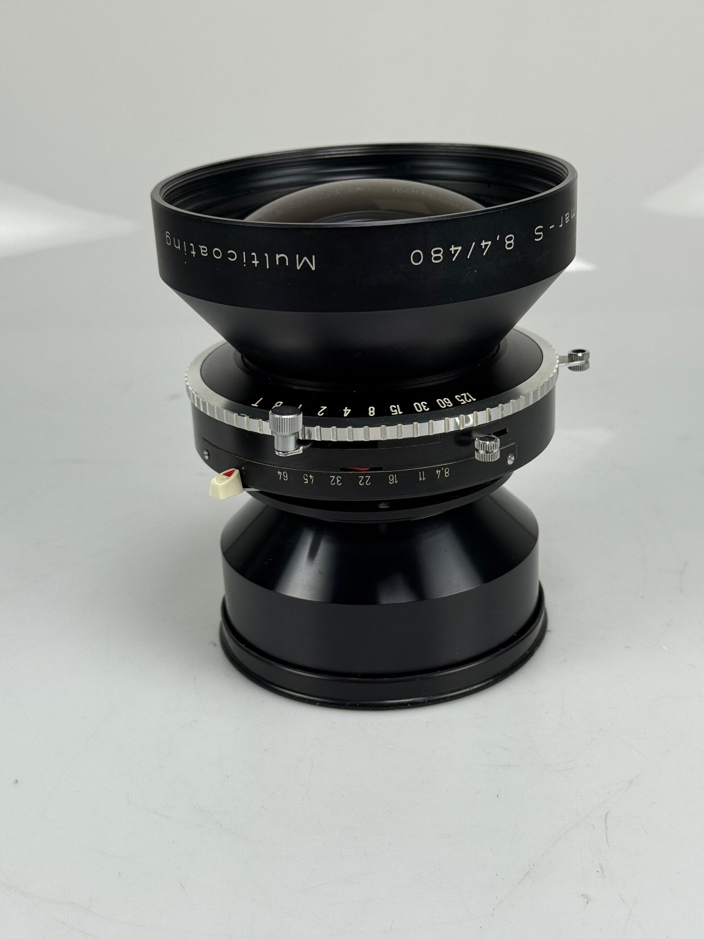 Schneider Symmar S MC 480mm F8.4 Lens in Copal #3 Shutter covers 11x14
