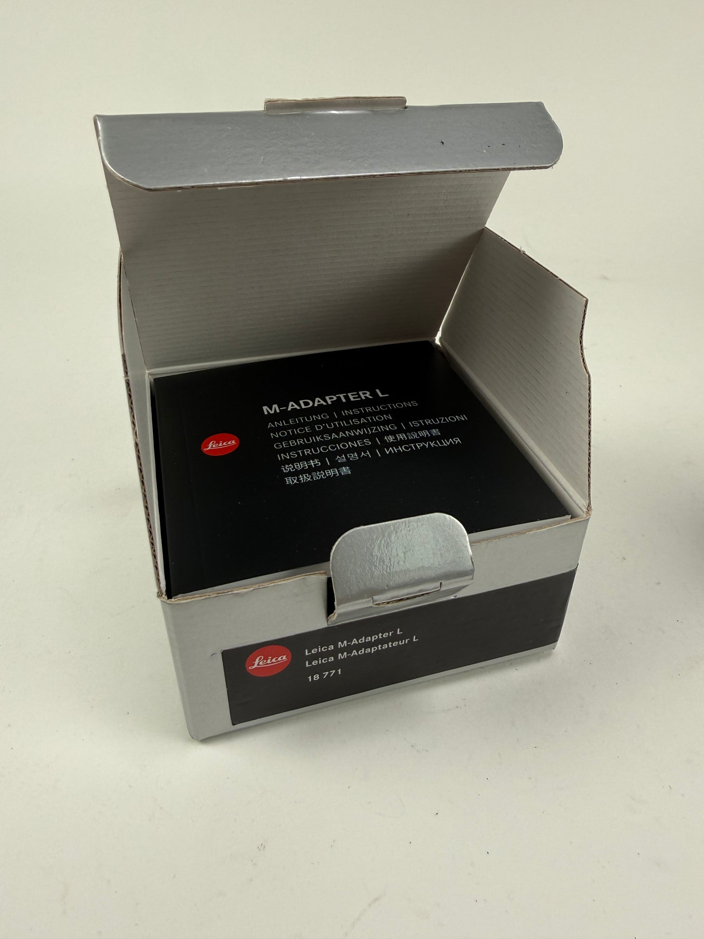 LEICA M ADAPTER L 18771 Black fits T TL SL