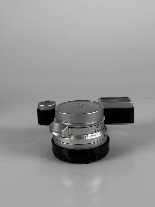 Leica V1 Eight / 8 Element Summicron 35mm F2 w/ Goggles SAWOO Germany