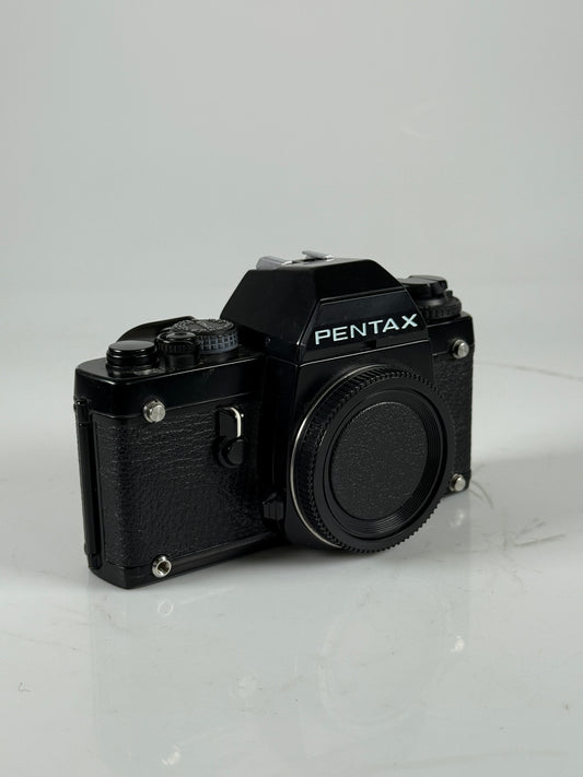 LATE model Pentax LX 35mm SLR Film Camera Body w/ FA-1 prism