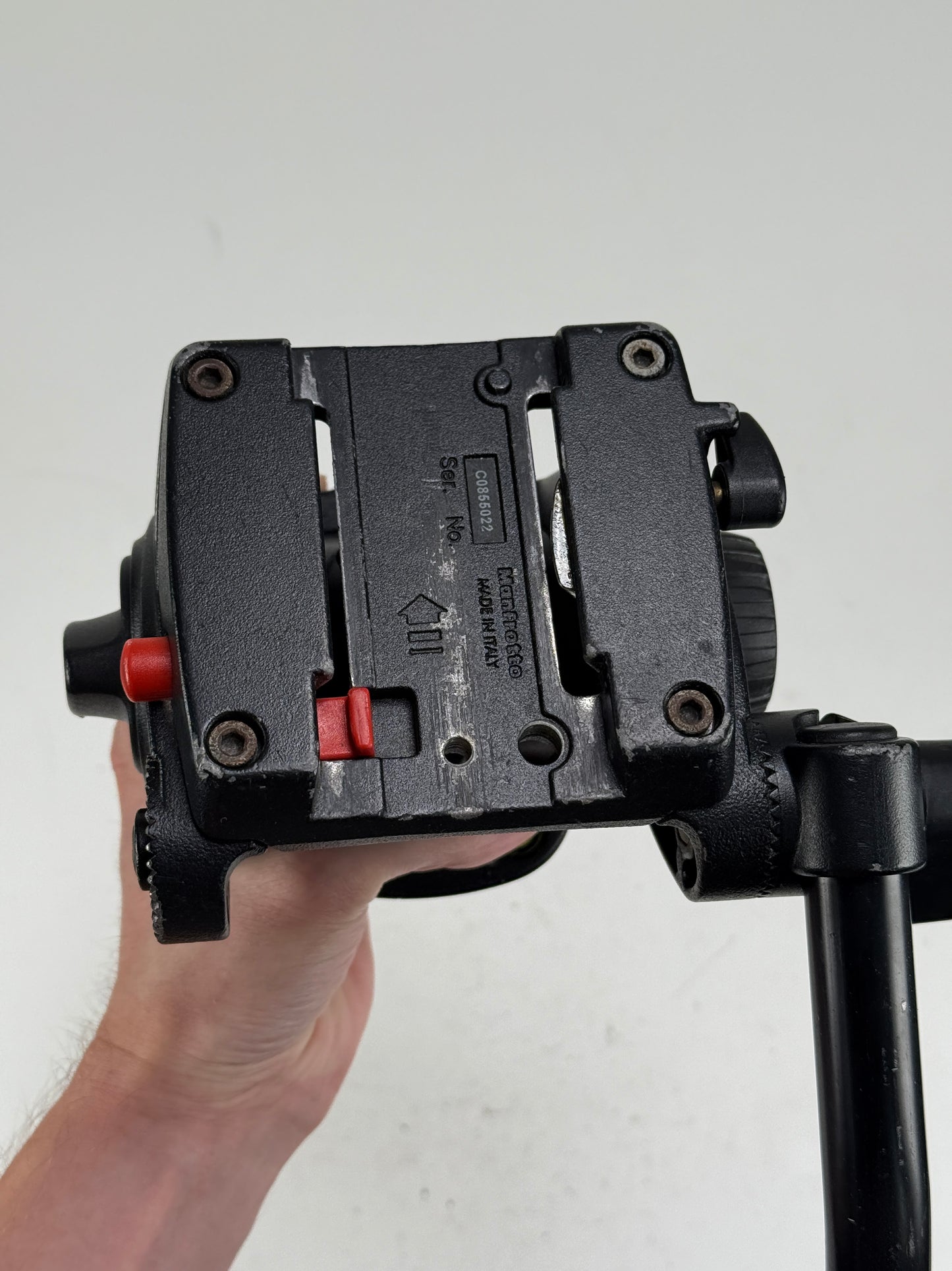 Manfrotto 501HVD Head Fluid Head w/ Handle, no QR Plate