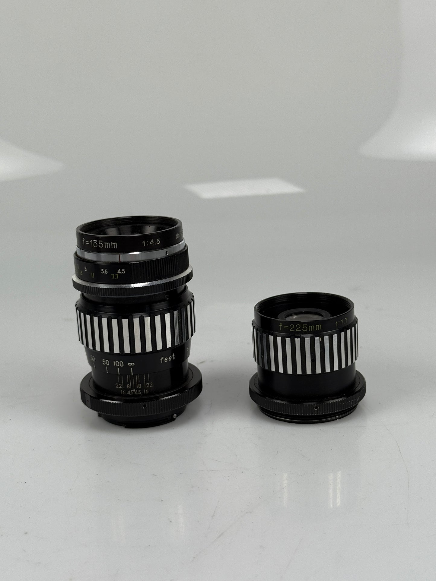 Tamron Duo 135mm f4.5 225mm f7.7 lens Exakta