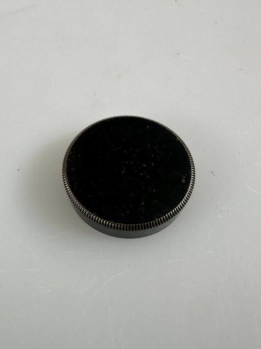 Leica LTM Rear lens cap Black Paint Brass