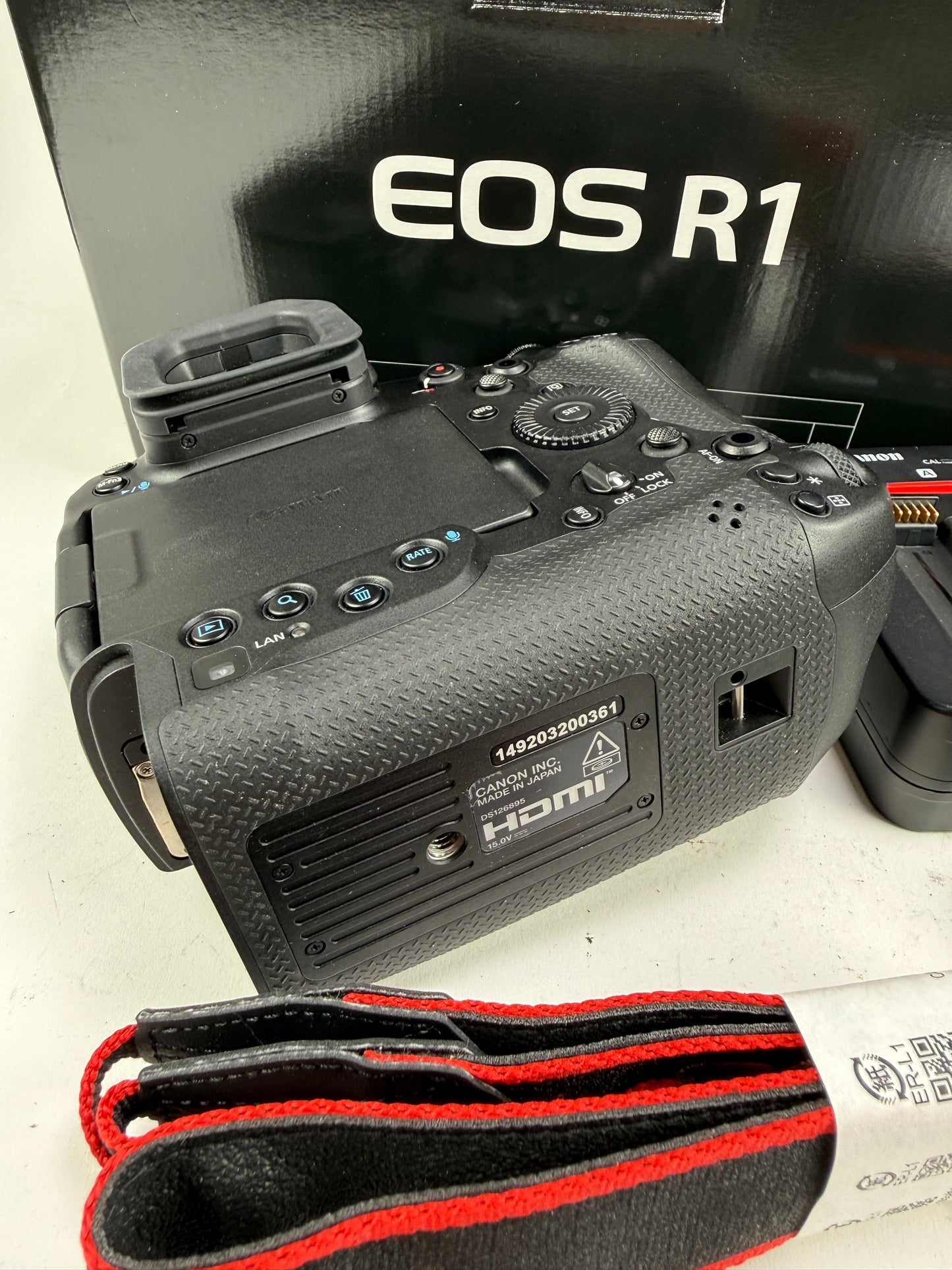 Canon EOS R1 Mirrorless Digital Camera (Body Only) 24.2MP Full-Frame, 1K Shutter