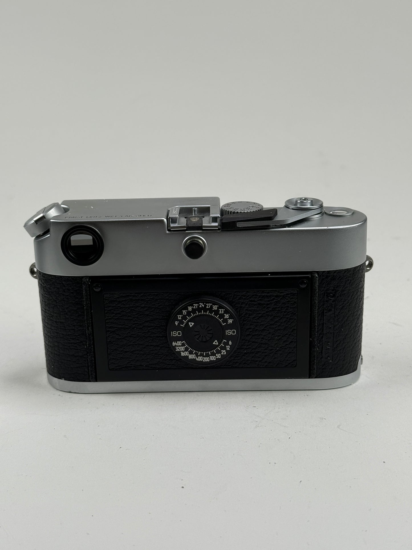 Leica M6 Classic Chrome 0.72 35mm rangefinder film camera 10414