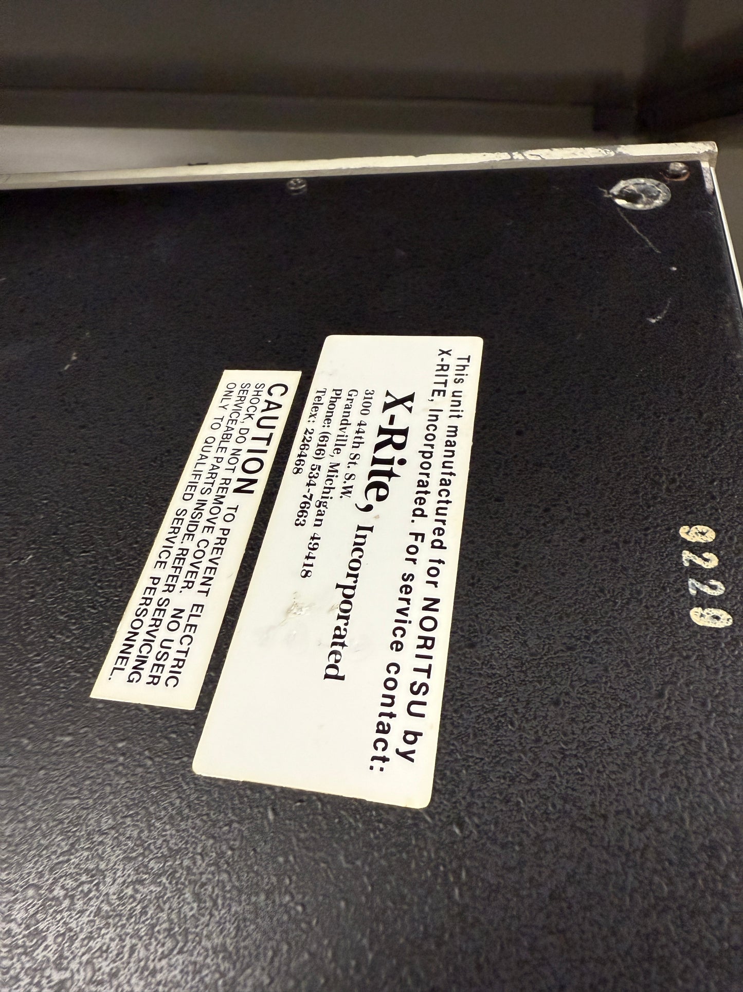 X-RITE 810 (Branded NORITSU) Transmission & Reflection Densitometer