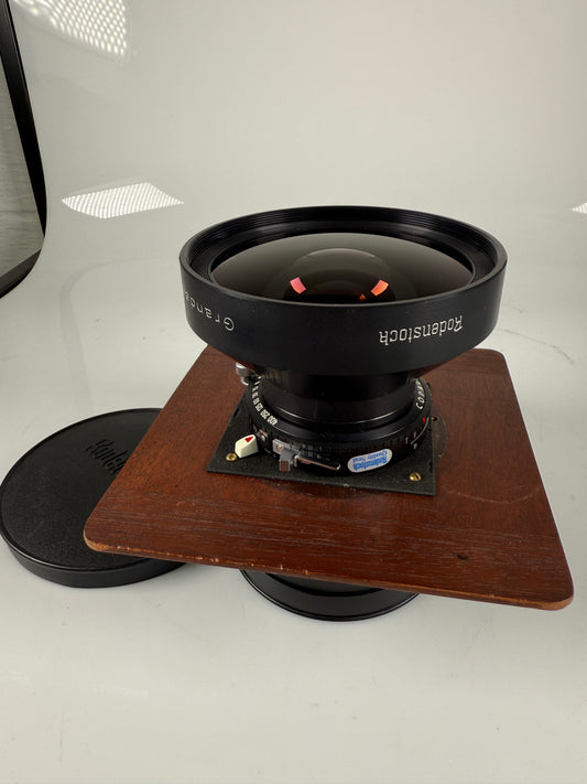 Rodenstock Grandagon-N 155mm f6.8 Wide Angle Lens. Copal #1 Shutter. Covers 8x10
