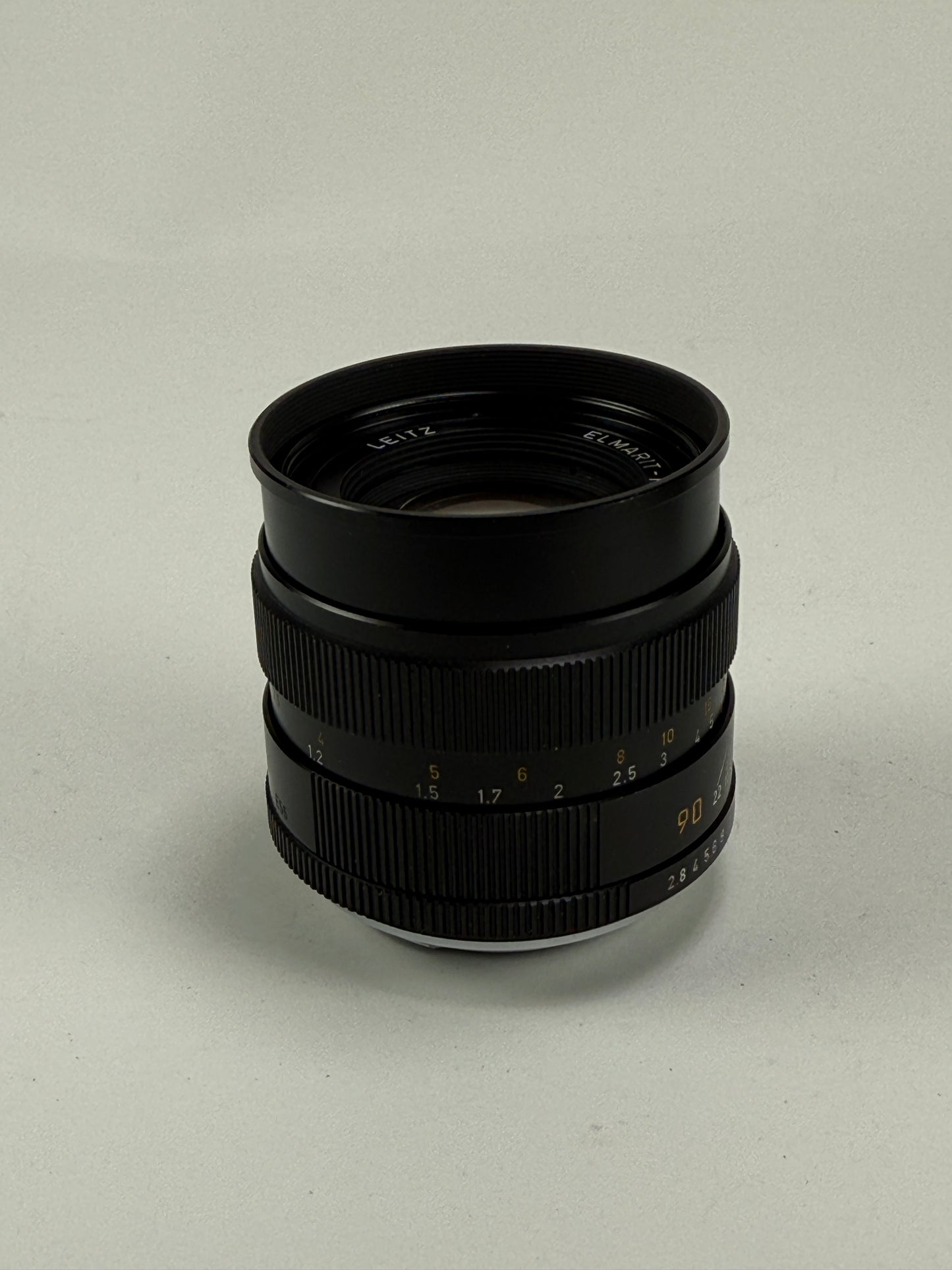 LEICA LEITZ 90mm ELMARIT-R F2.8 LENS 3 cam E55