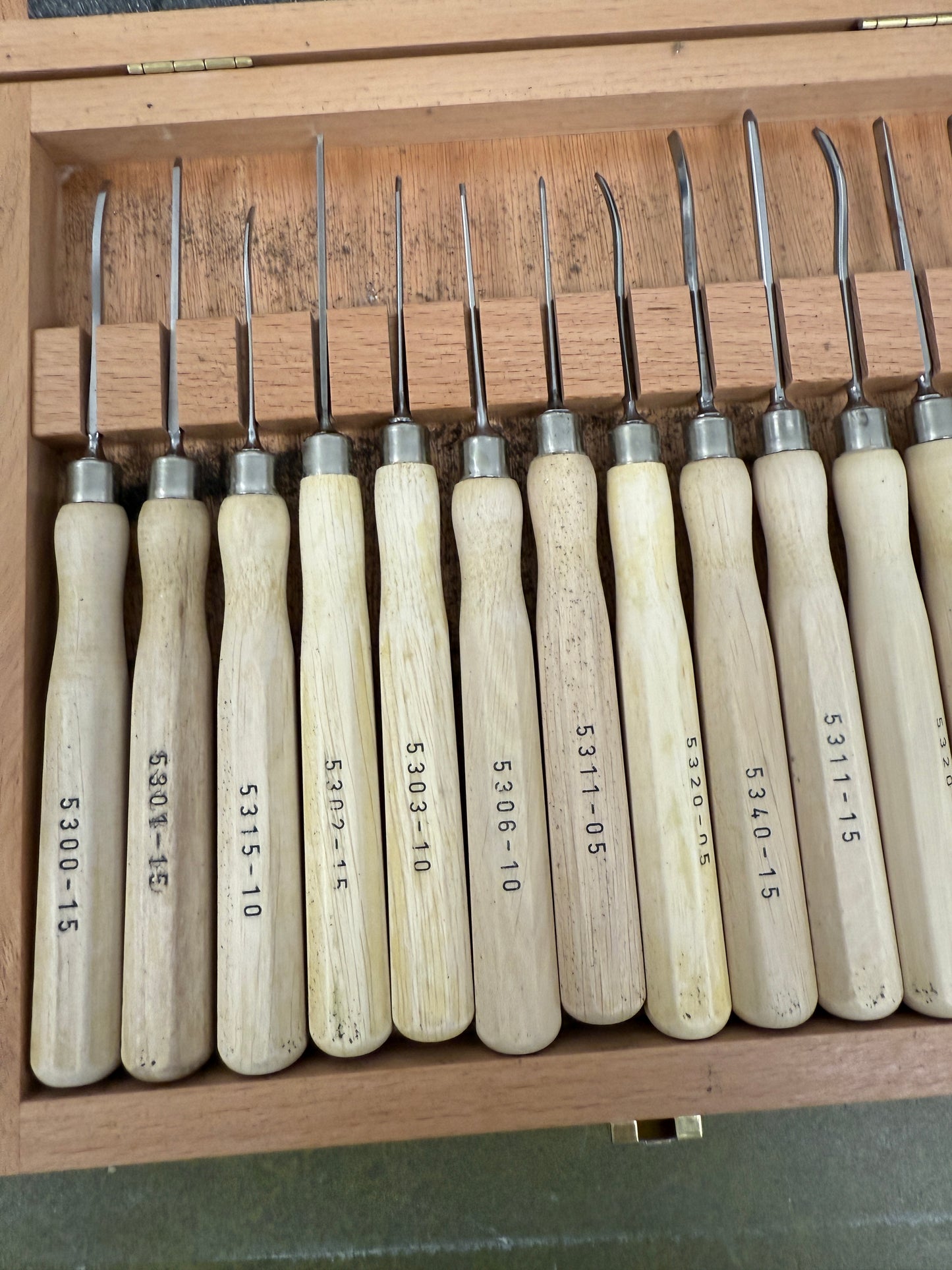 Two Cherries Micro Carving Tool Set of 17, Quality German Made Tools