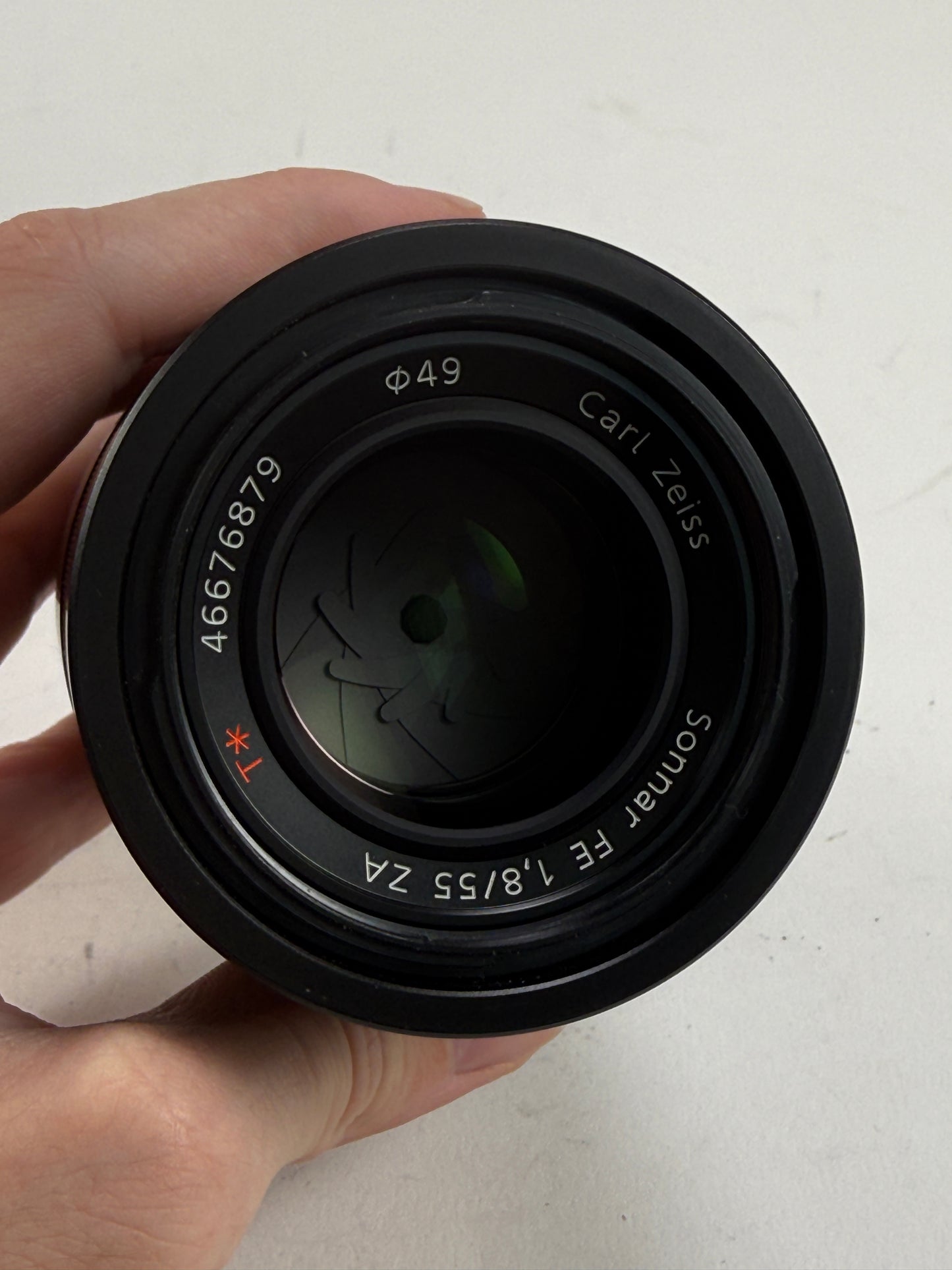 Sony 55mm F1.8 Sonnar T FE ZA Full Frame Prime Lens - Black SEL55F18Z