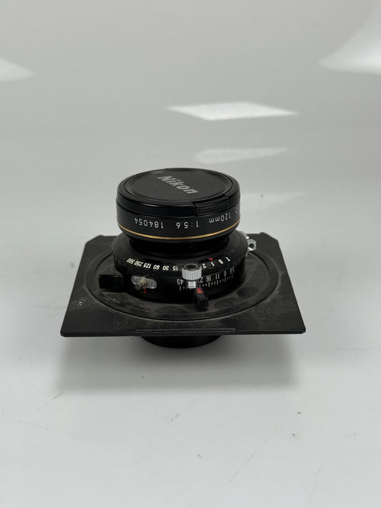 Nikon Nikkor 120mm f5.6 AM ED Copal 0 Lens 120/5.6 Large Format