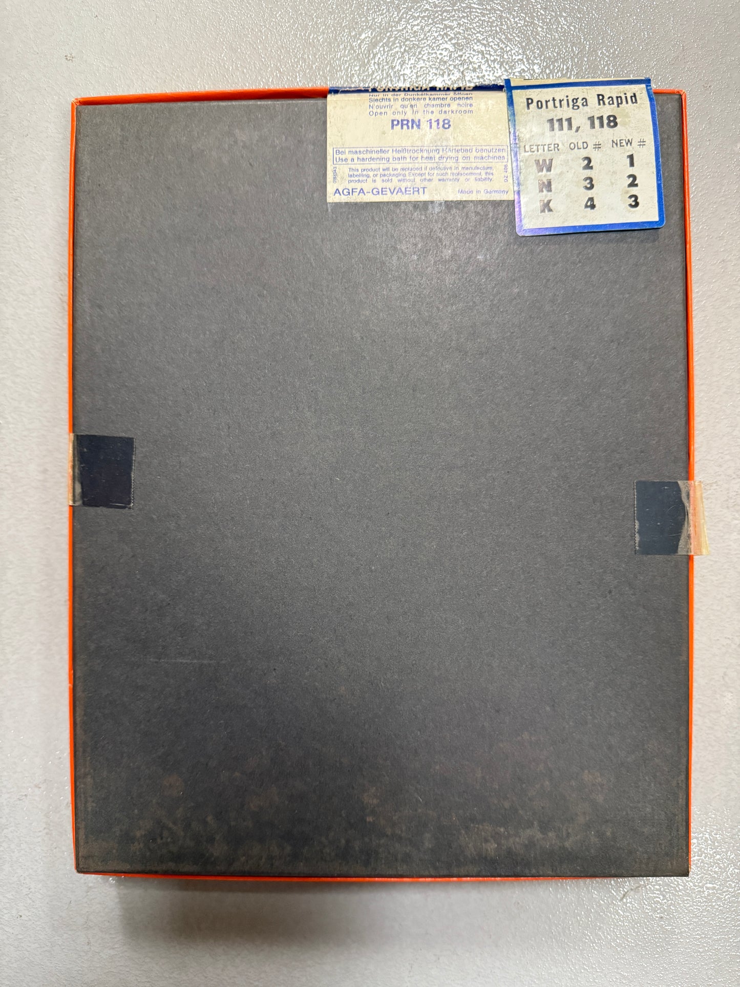 Agfa Portriga Rapid Photo Paper 50 Sheets 11x14 inch PRN 118 2