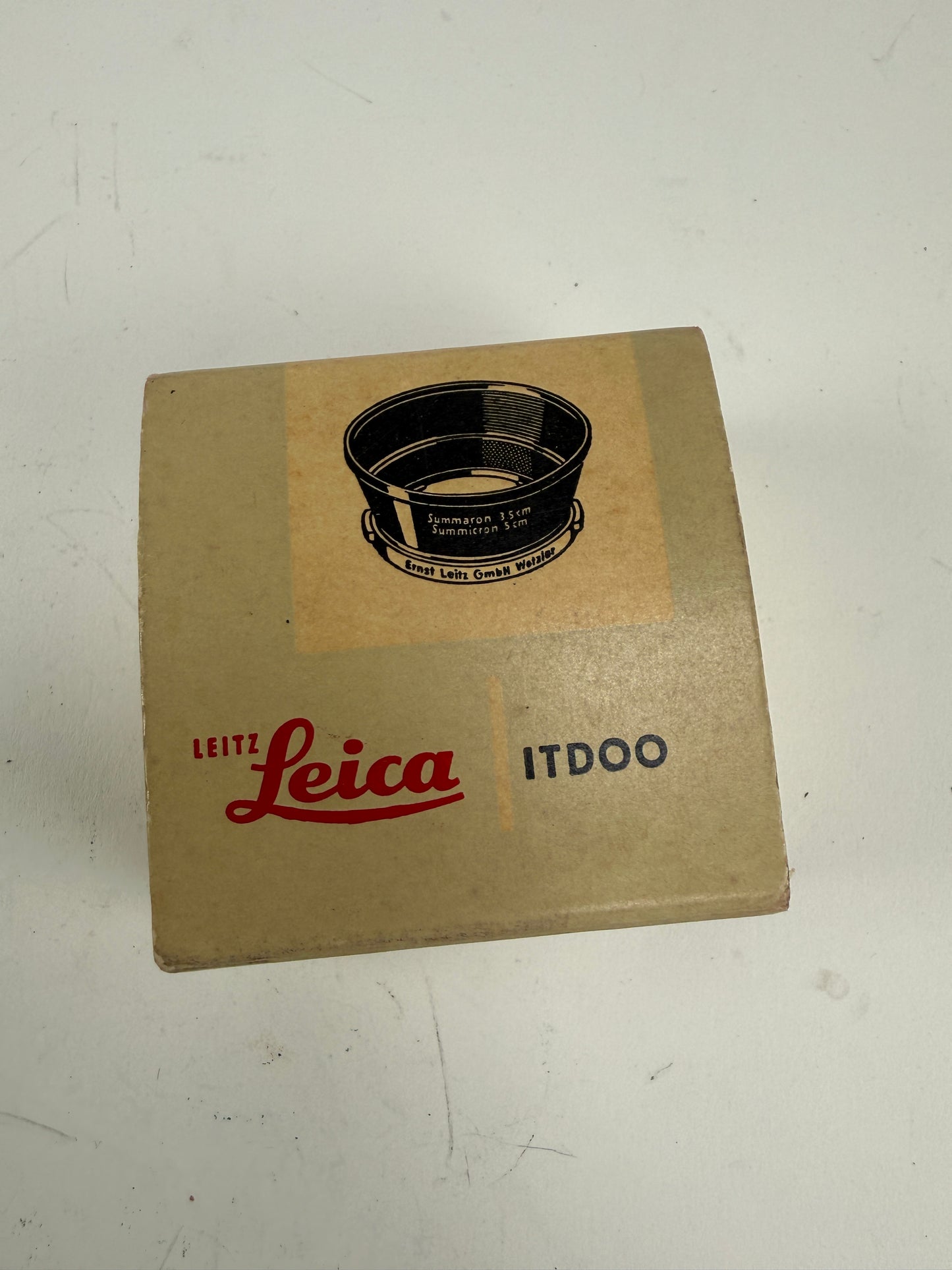 LEICA “ITDOO” Lens Hood For 50mm & 35mm Summicron & Summaron M w/ bix