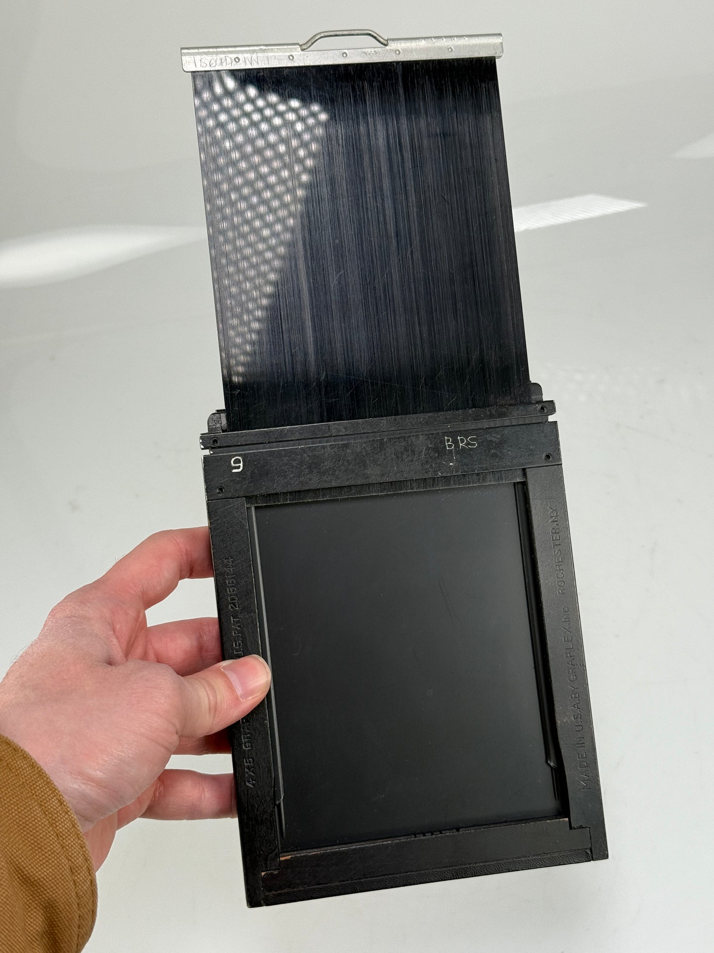 Folmer Graflex Graphic SLOTTED 4x5 Cut Film Holder with Darkslides