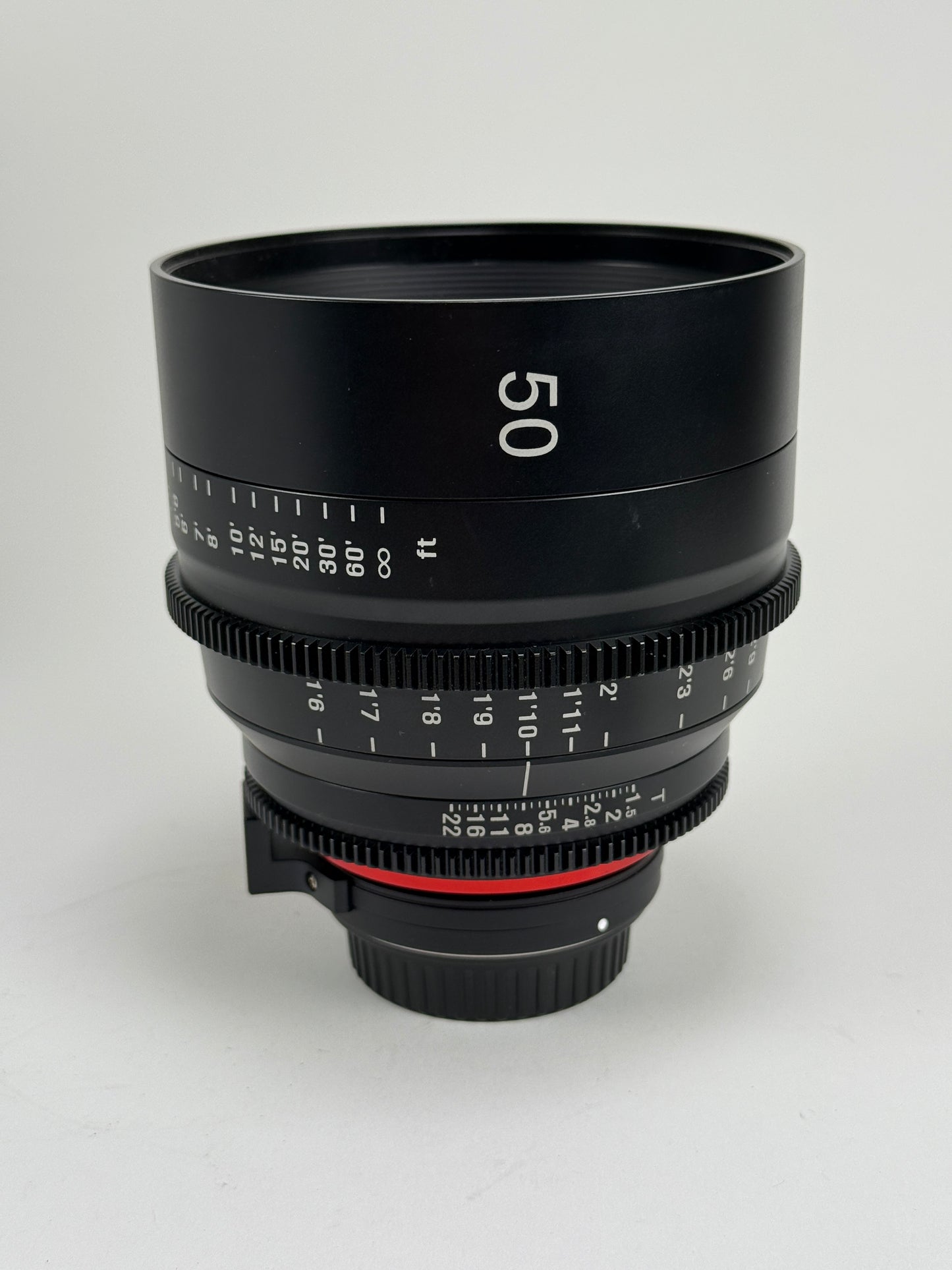 Rokinon Xeen 50mm T1.5 for Canon EF mount lens