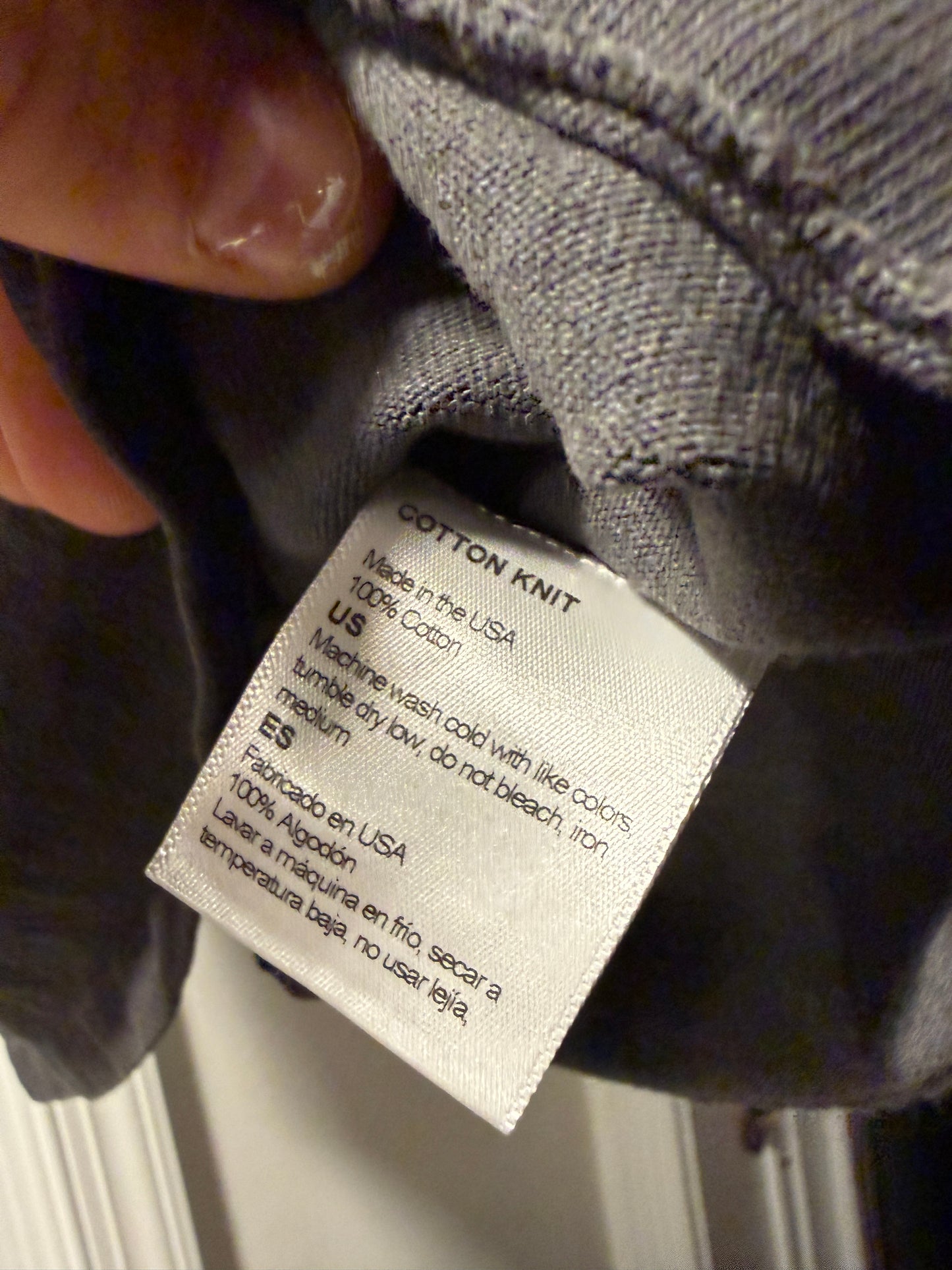 Freenote Cloth Co Mens Pocket T-Shirt Sz M Medium Tee Shirt Made In USA Grey