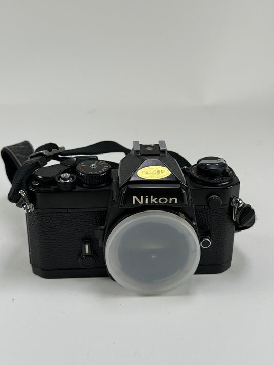 Nikon FE black 35mm SLR Film Camera Body